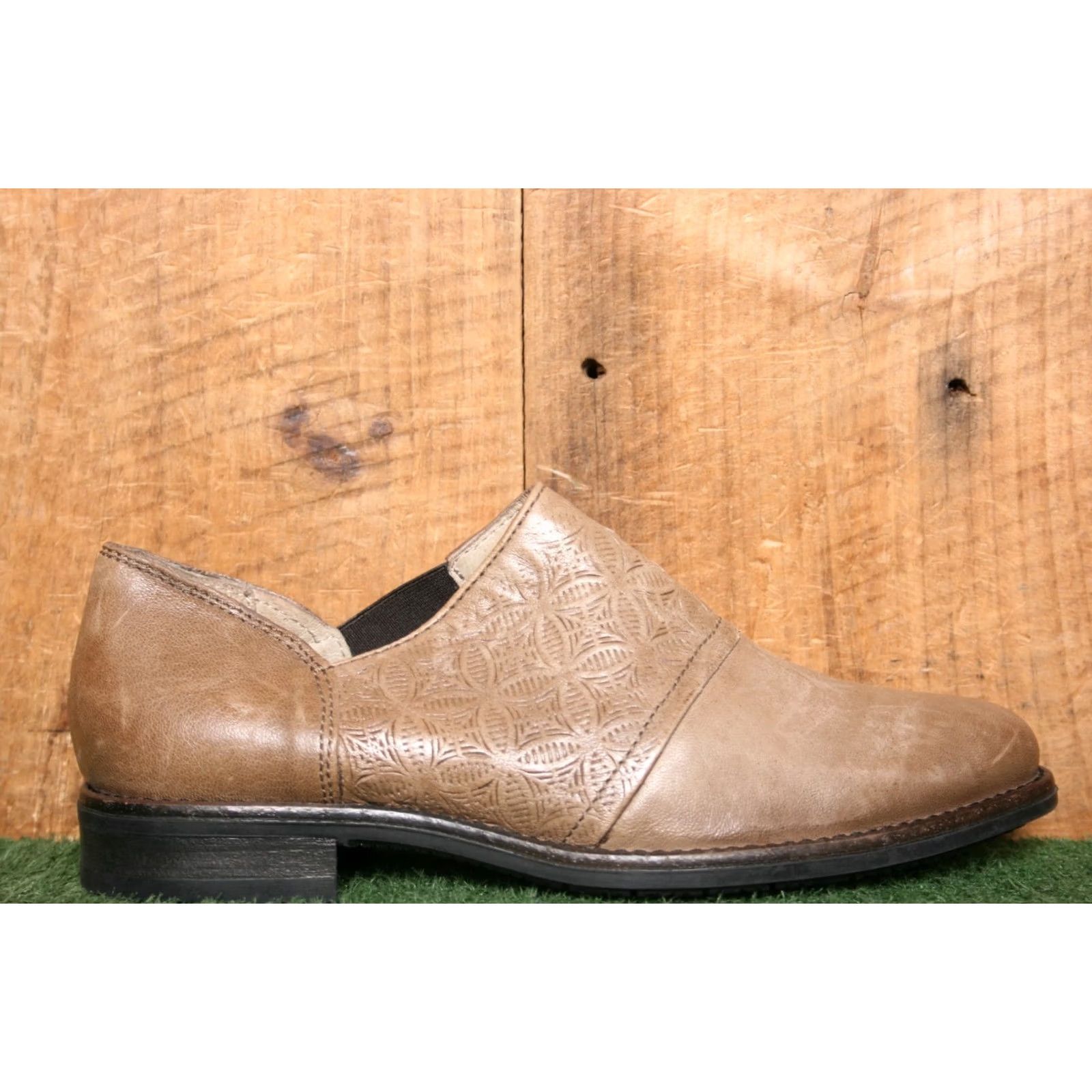 Vintage MIZ MOOZ Tennesee Leather Loafers Brown 38 EUR 7.5 Women Slip On Casual Shoes Size US 8 / IT 38 - 2 Thumbnail