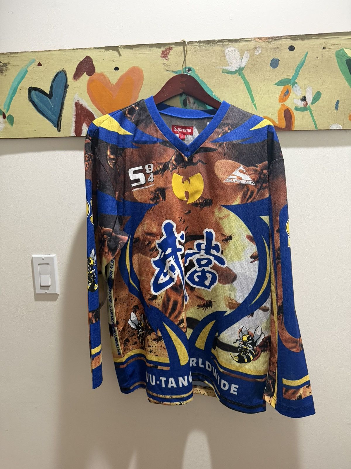 Supreme Supreme Wu Tang Hockey Jersey Size US M / EU 48-50 / 2 - 1 Thumbnail
