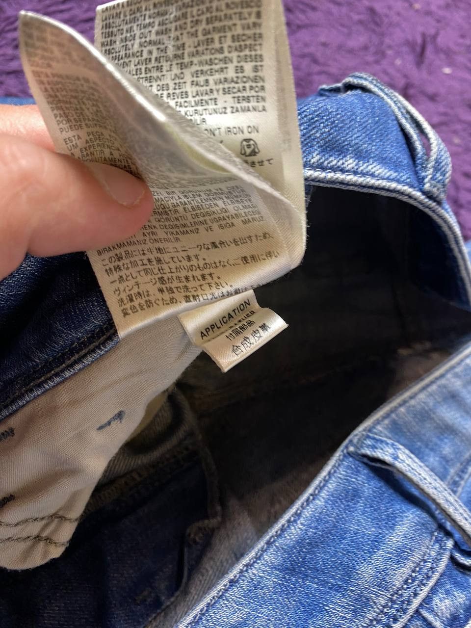 Diesel Vintage Y2K Diesel jeans denim streetwear style Size 27" / US 4 / IT 40 - 16 Thumbnail