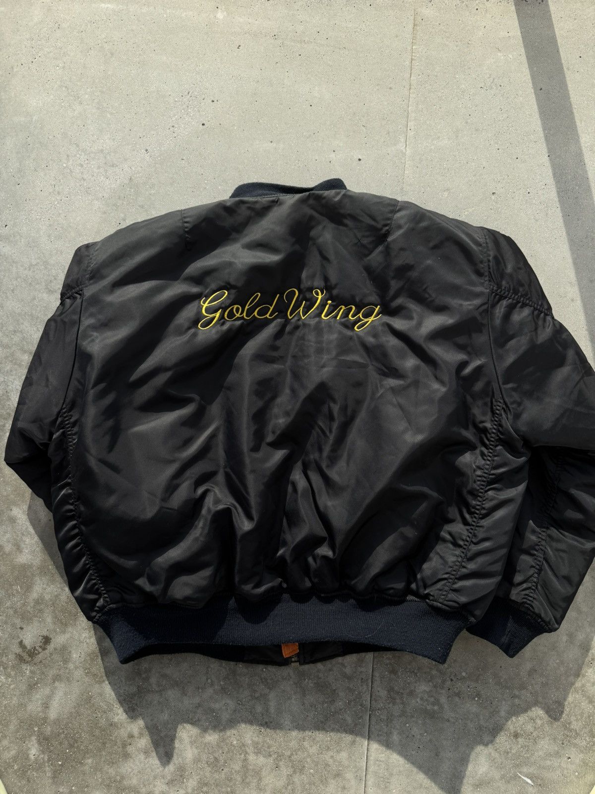 Alpha Industries Vintage boxy bomber Jacket MA-1 Flyers Intermediate Size US L / EU 52-54 / 3 - 6 Thumbnail