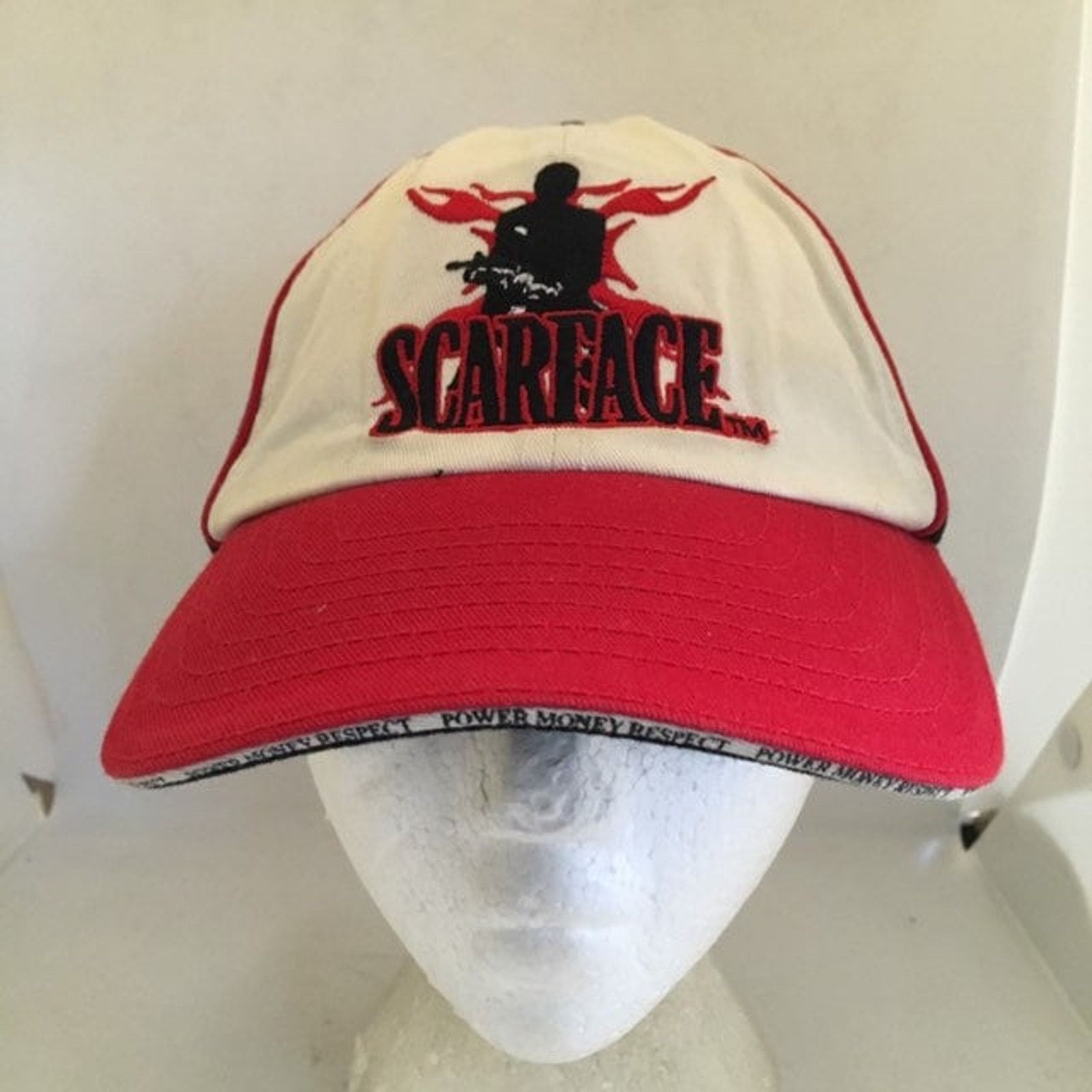 JH Design Vintage Scarface Strapback Hat Adjustable 1990s 80s D2 Size ONE SIZE - 1 Thumbnail