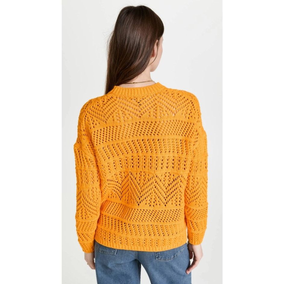 Rag & Bone NWT Rag & Bone Renee Novelty Yellow Knit Oversized Sweater Size S / US 4 / IT 40 - 2 Thumbnail