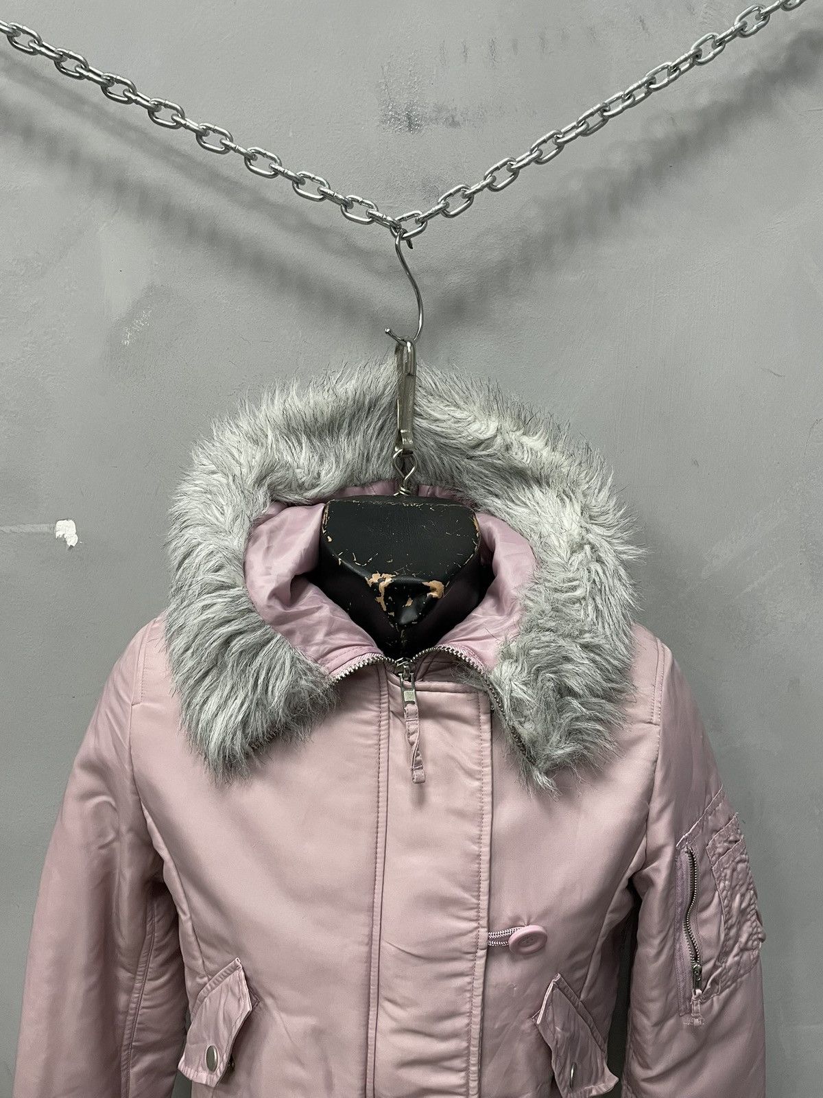 Hysteric Glamour Alpha industries style pink hysteric glamour style bomber Size S / US 4 / IT 40 - 9 Thumbnail