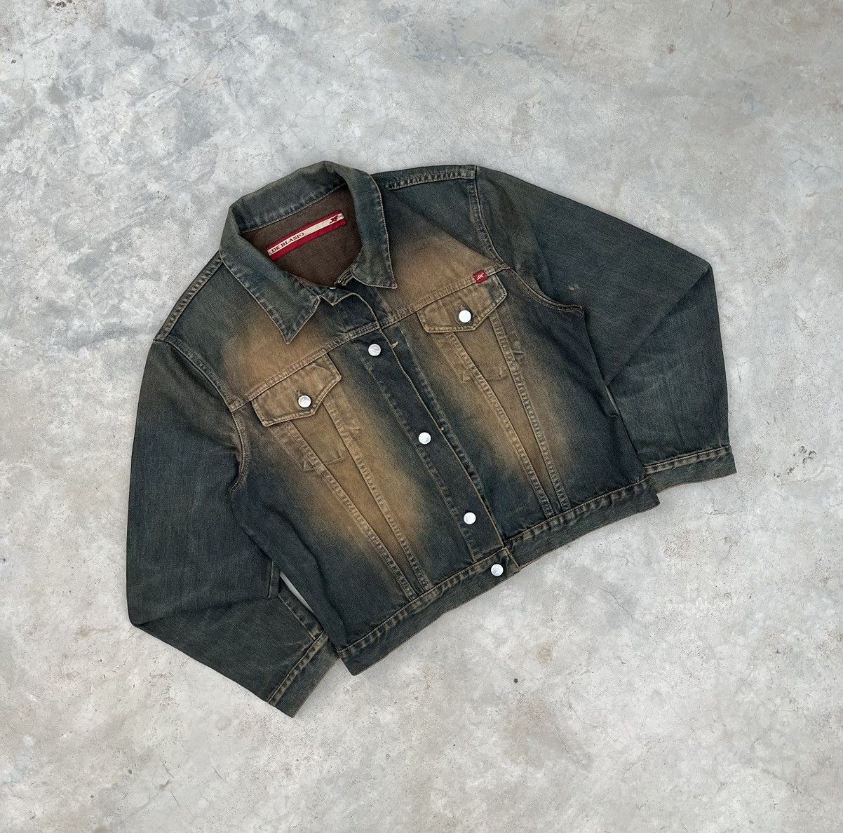 Levi's Vintage Clothing × Vintage VINTAGE DE BLASIO DENIM JACKET Size US S / EU 44-46 / 1 - 1 Thumbnail
