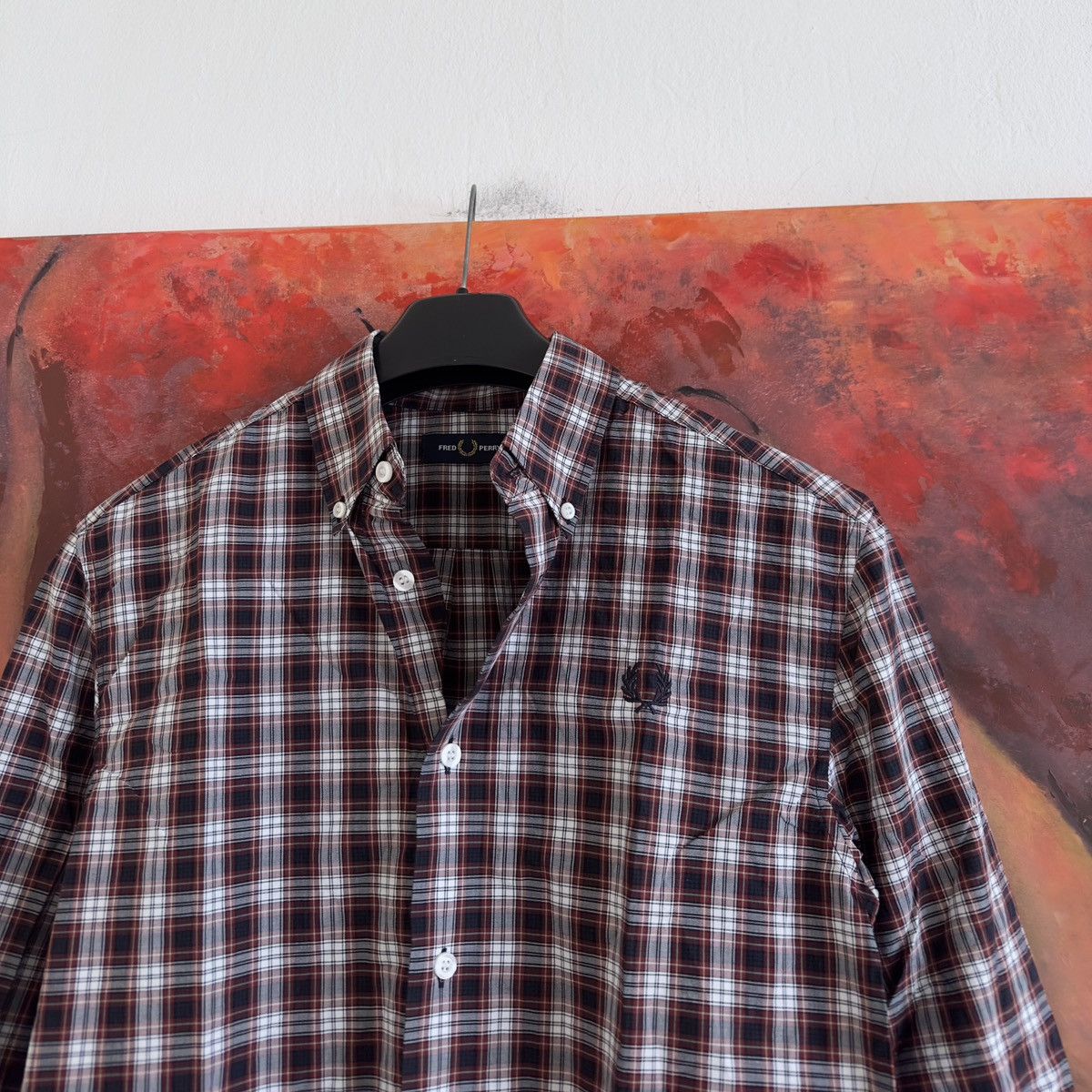 Fred Perry Fred Perry Cotton Shirt Button Up Size S Size US S / EU 44-46 / 1 - 3 Thumbnail
