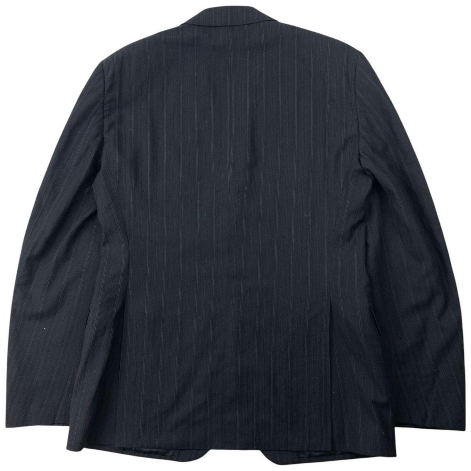 Versus Vintage Versace Versus Pinstripe Jacket & Trousers Suit XL Size 44R - 3 Thumbnail