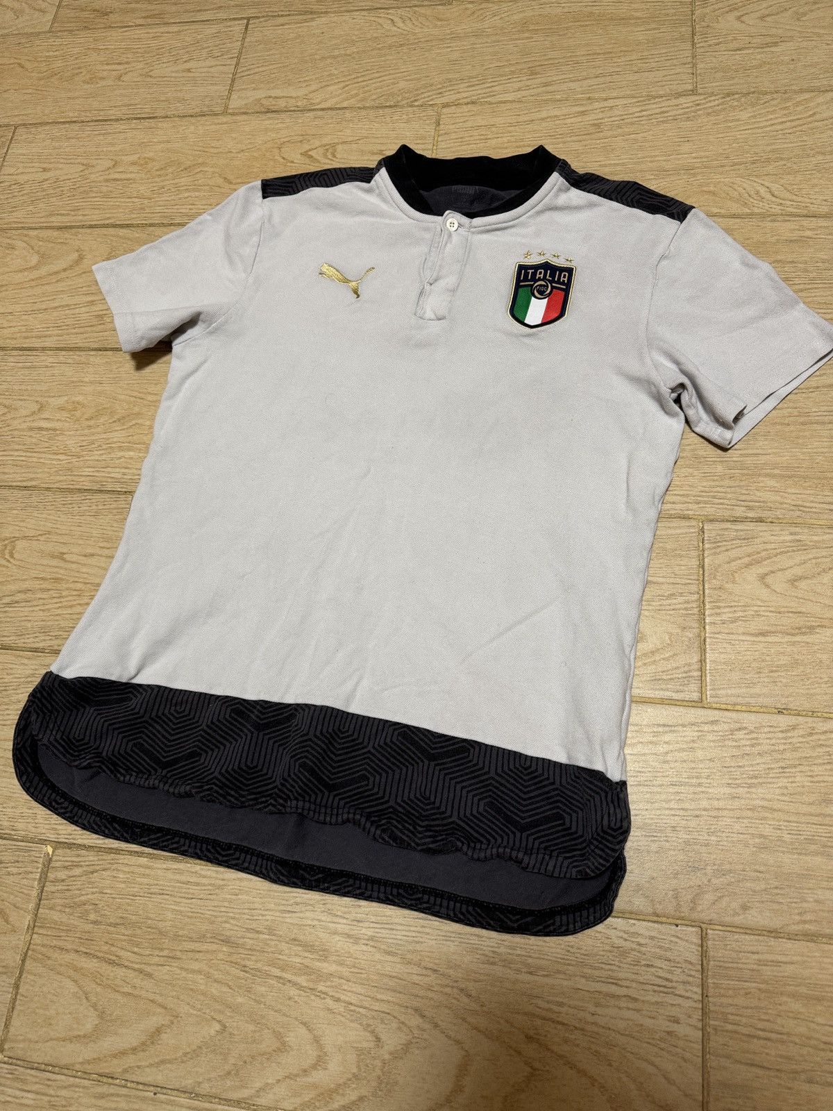 Puma × Vintage Vintage Italia Puma distressed jersey soccer Size US L / EU 52-54 / 3 - 1 Thumbnail