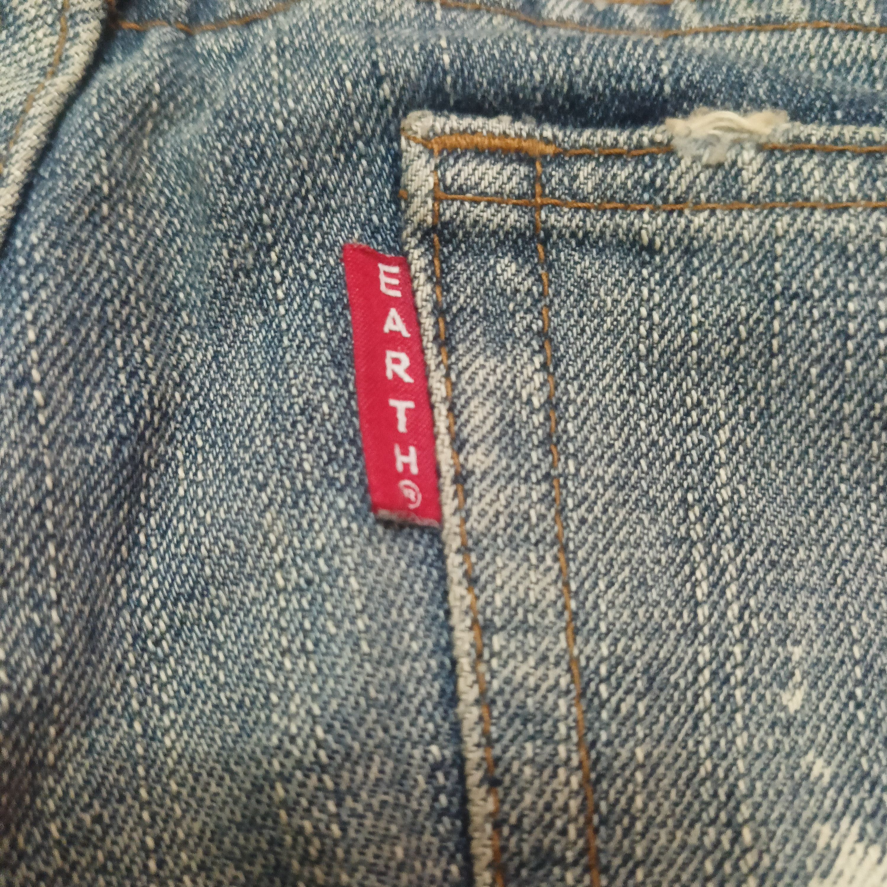Who Decides War Japanese Earth Music & Ecology Painting Selvedge jeans Size US 31 - 17 Thumbnail