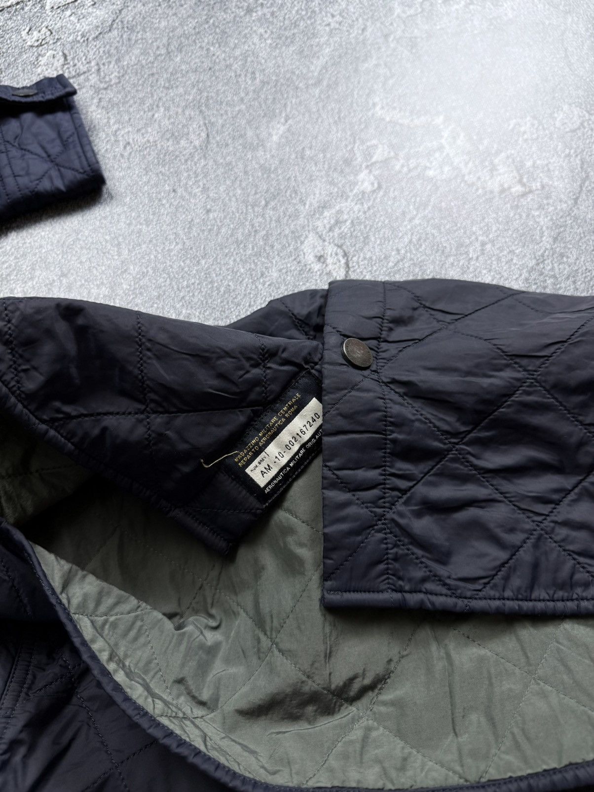 Aeronautica Militare Aeronautica Militare Quilted Logo Lightweight Shirt Jacket Size US L / EU 52-54 / 3 - 10 Thumbnail