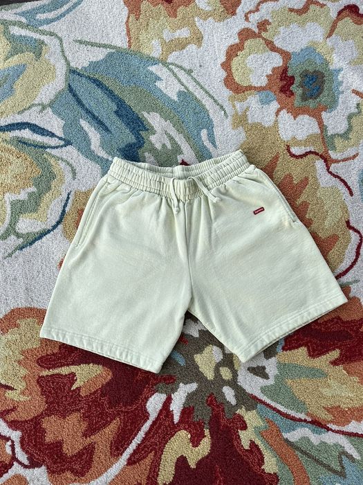 Supreme Supreme Small Box Sweatshorts SS22 Pale Green | Grailed