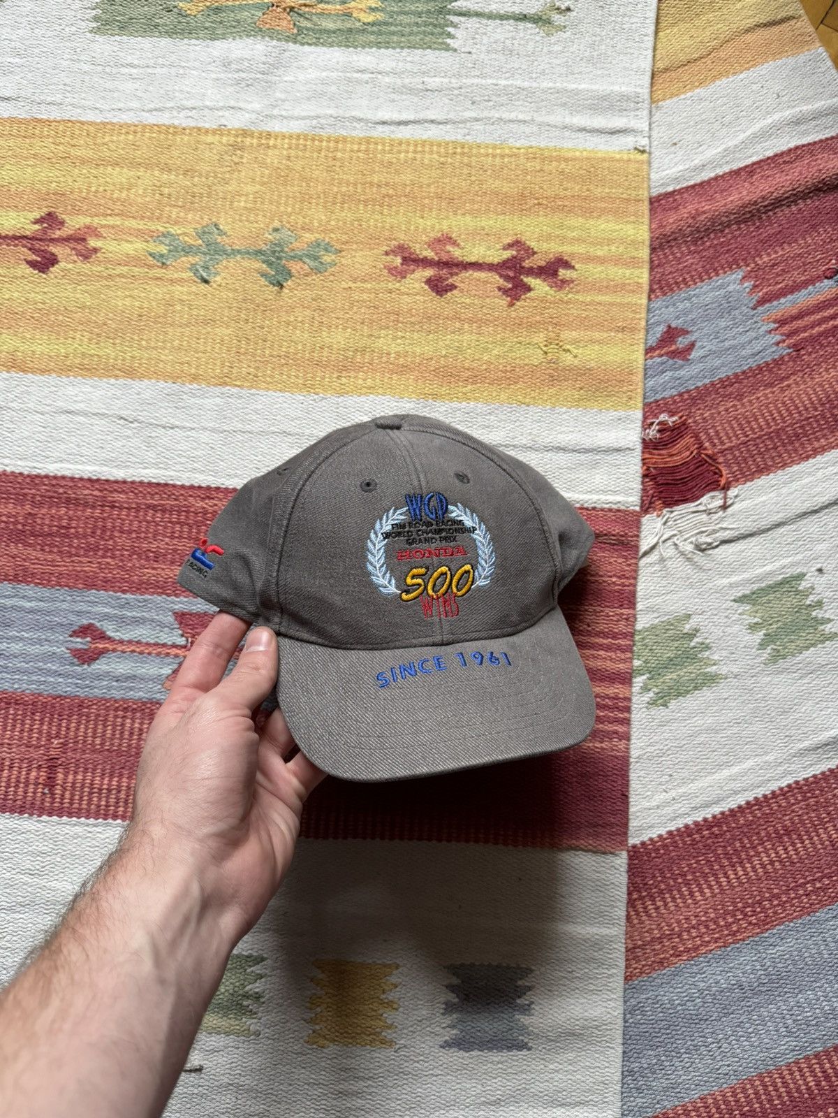 Honda Vibrate 90’s Honda 500 Wins Grand Prix Racing y2k Hat Size ONE SIZE - 1 Thumbnail