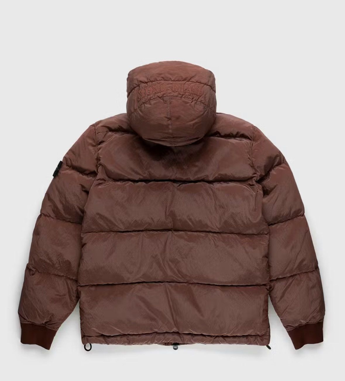 Stone Island red brick puffer
