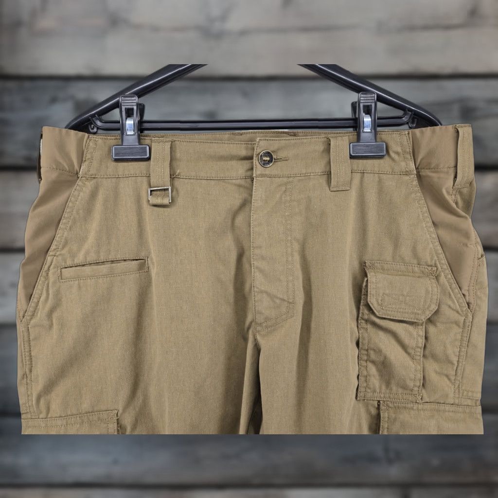 Vintage 5.11 Tactical Series Men Pants 36x30 Cargo Utility Ripstop Double Knee Brown Size US 36 / EU 52 - 1 Thumbnail