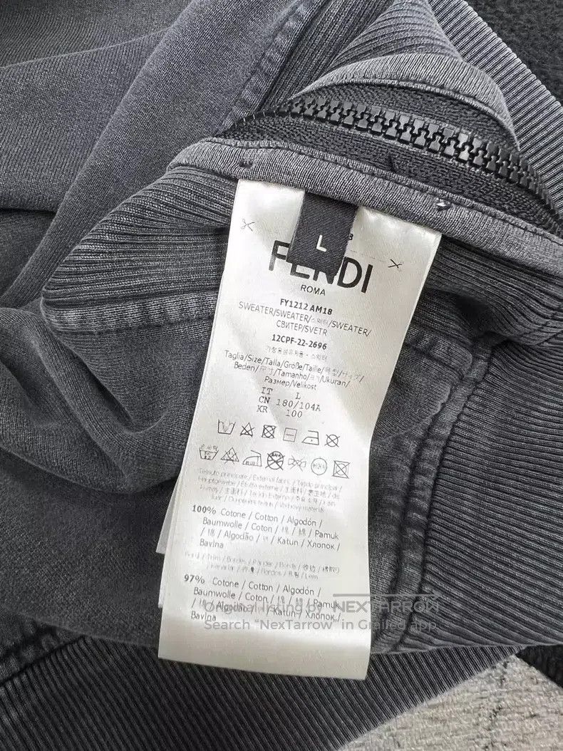 Fendi Fendi Towel Hoodie Size US L / EU 52-54 / 3 - 6 Thumbnail