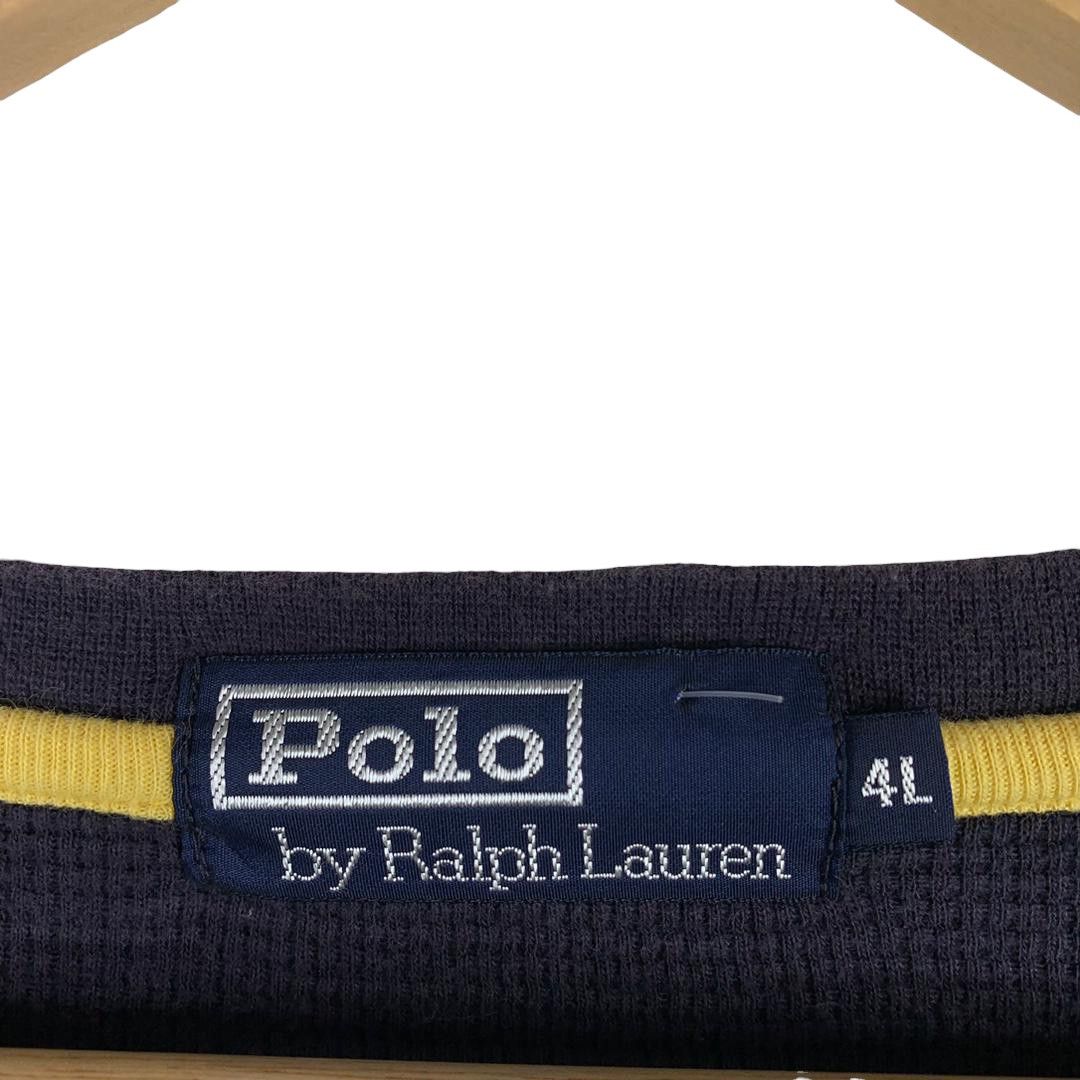 Polo Ralph Lauren Polo Ralph Lauren Waffle Knit Thermal Long Sleeve Shirt Size US XXL / EU 58 / 5 - 3 Thumbnail