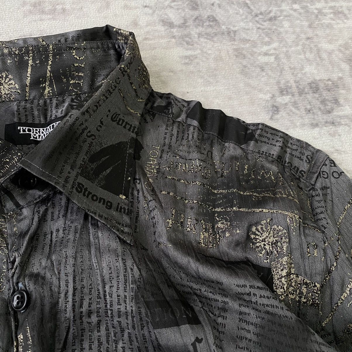 If Six Was Nine × Le Grande Bleu (L.G.B.) × Tornado Mart Tornado Mart Affliction Wrinkled Shirt Size US M / EU 48-50 / 2 - 6 Thumbnail