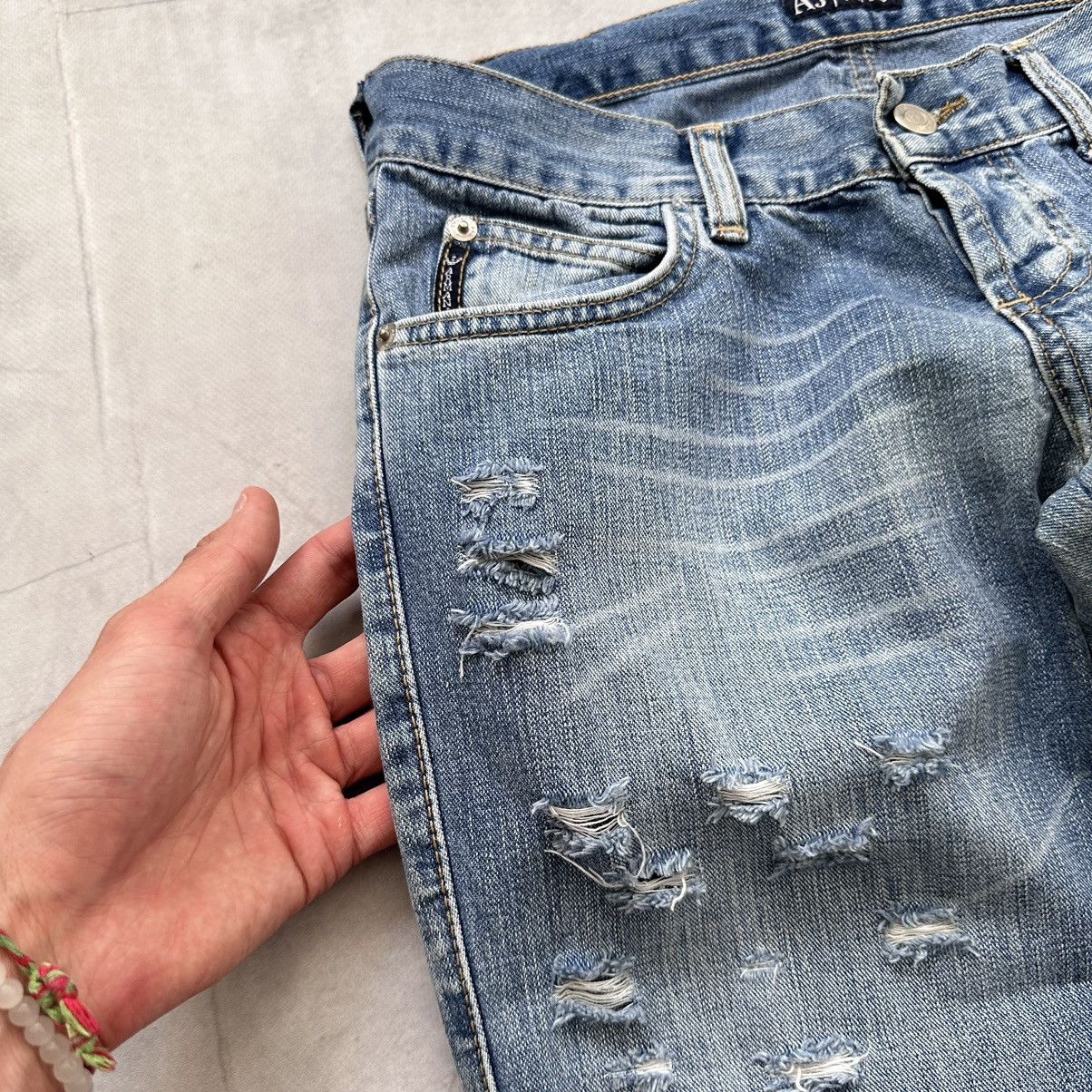 Hysteric Glamour × Undercover Y2K Armani Hysteric Glamour Style Punk Jeans Ed Hardy Vibe Size 28" / US 6 / IT 42 - 5 Thumbnail