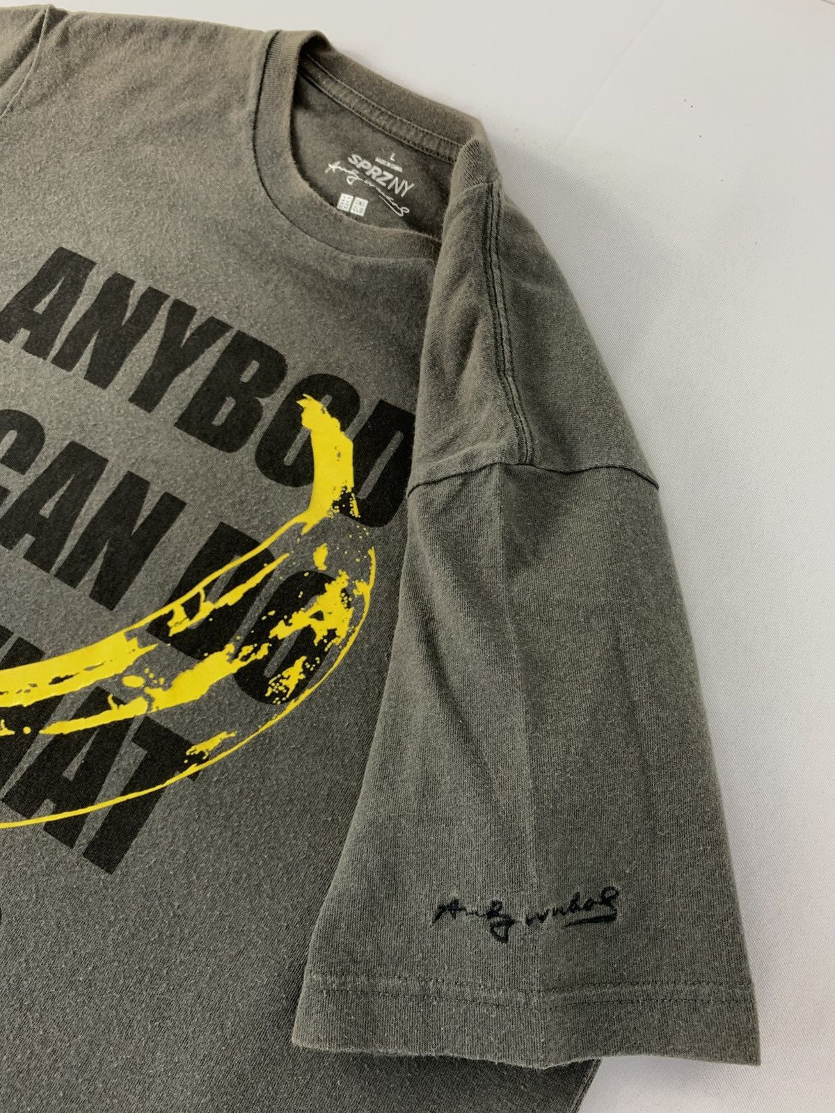 Andy Warhol SPRZNY Andy Warhol Banana Quotes Humors Printed Tee Size US M / EU 48-50 / 2 - 4 Thumbnail
