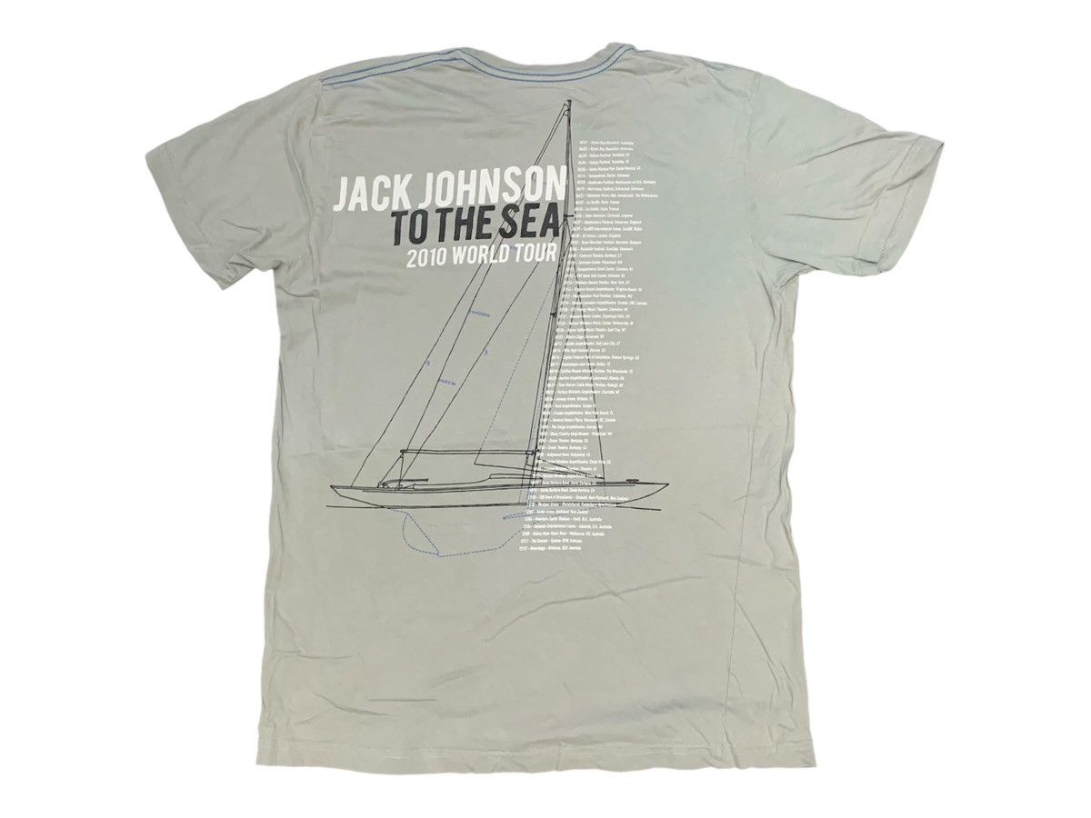 Band Tees Y2K Jack Johnson To The Sea World Tour Tee Size US L / EU 52-54 / 3 - 2 Thumbnail