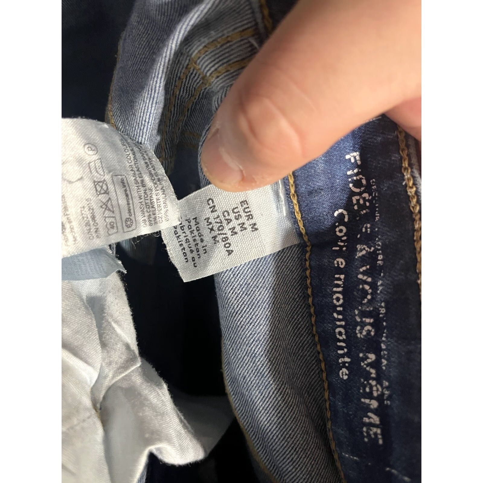 H&M H&M Skinny Jeans Denim Medium Wash Size M Women Stretch Zipper Jeans Size 32" / US 10 / IT 46 - 5 Thumbnail