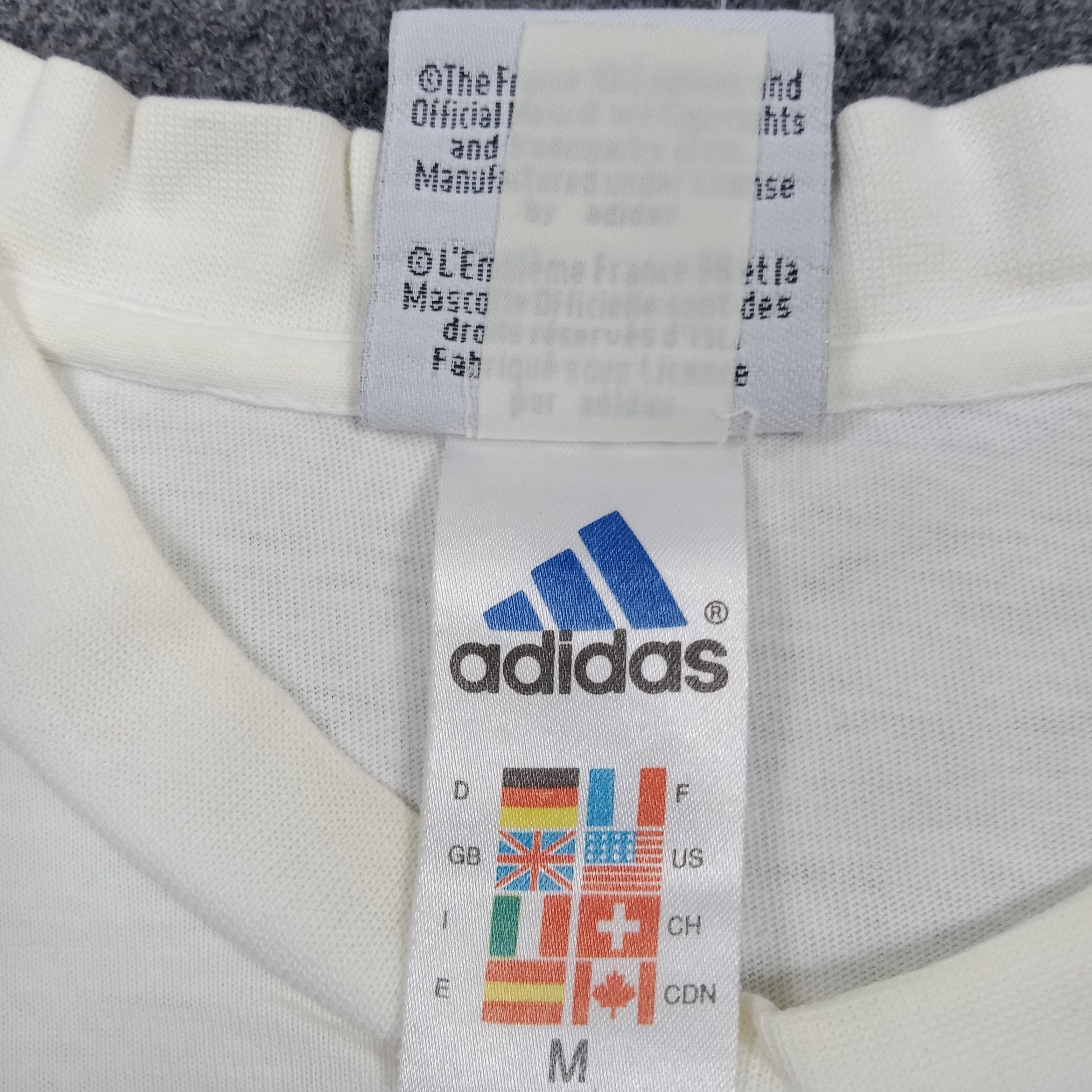 Adidas 90's Adidas Michel Platini France Soccer Tshirt C294N19 Size US M / EU 48-50 / 2 - 4 Thumbnail