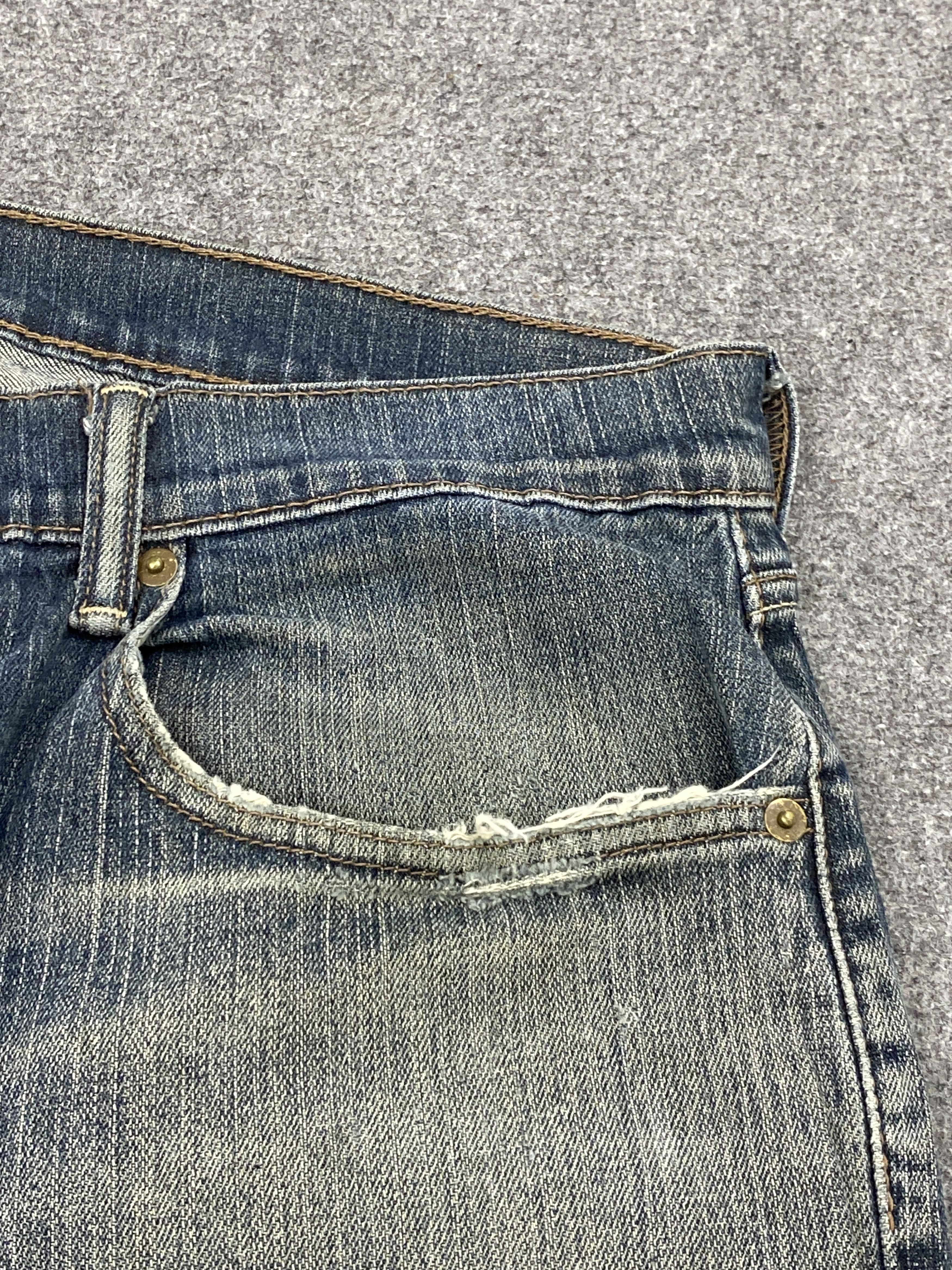 Levi's × Vintage Vintage Levis 559 Faded Blue Jeans DP2333 Size US 33 - 12 Thumbnail