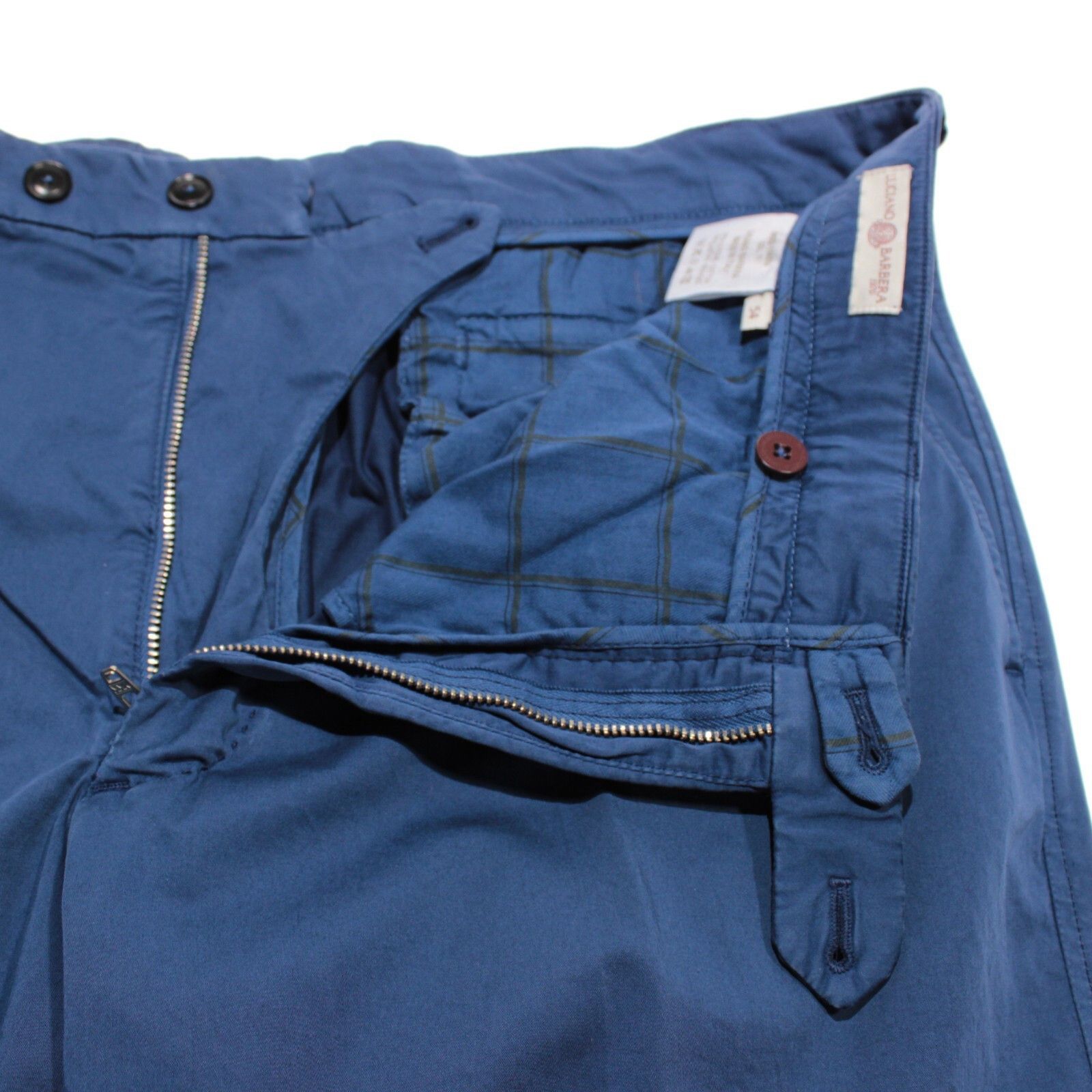 Luciano Barbera Luciano Barbera New with tags Chino Size 38 US In Blue Size US 38 / EU 54 - 3 Thumbnail