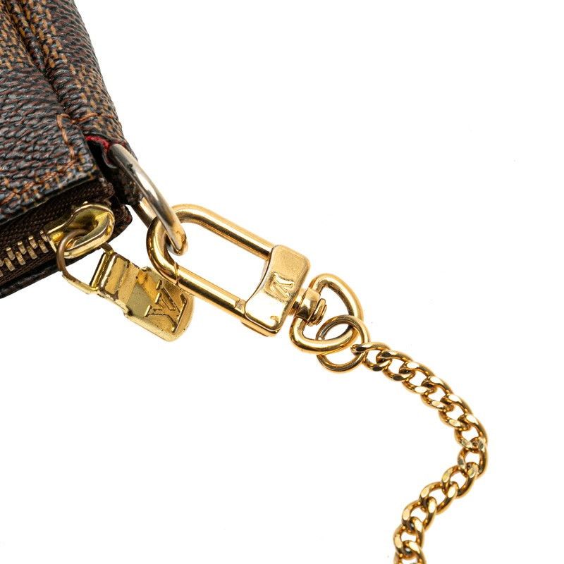 Louis Vuitton Louis Vuitton Damier Mini Pochette Accessoire Pouch N58009 Size ONE SIZE - 8 Thumbnail
