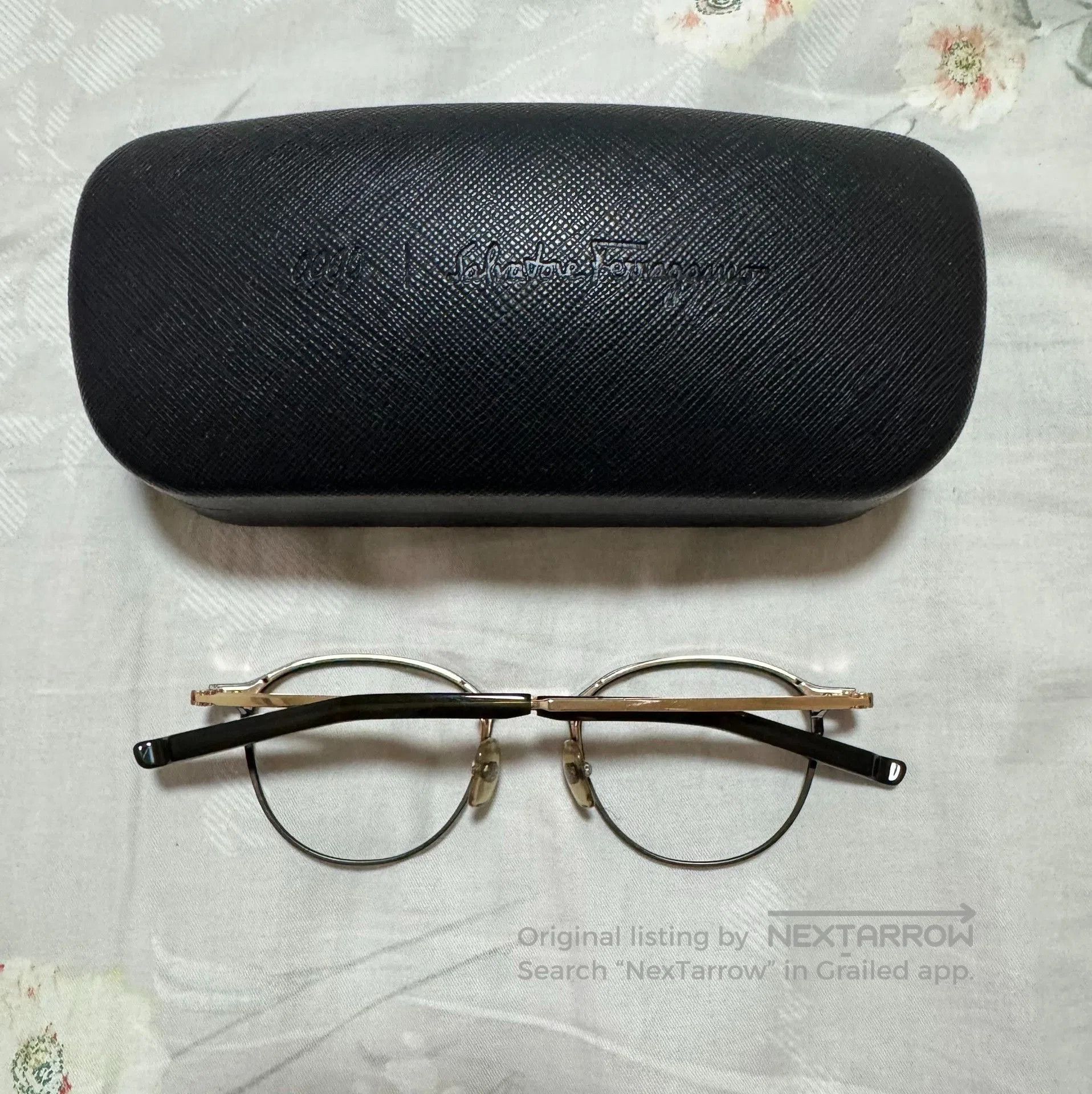 Japanese Brand FOUR NINES 999.9 Boston Frame Eyeglasses. Size ONE SIZE - 2 Thumbnail