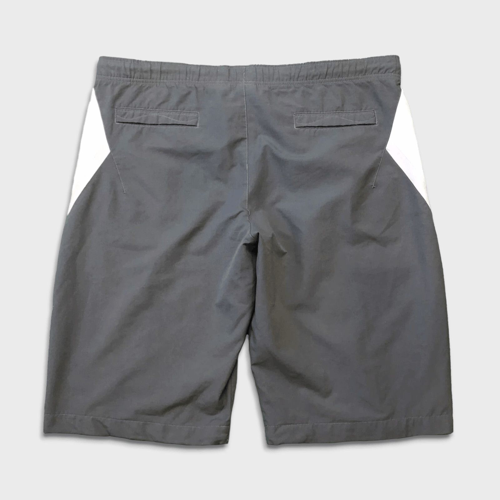 Nike × Vintage Nike Sportswear Shorts XL Swoosh Spellout Pocketed Gym Pants Size US 43 - 5 Thumbnail