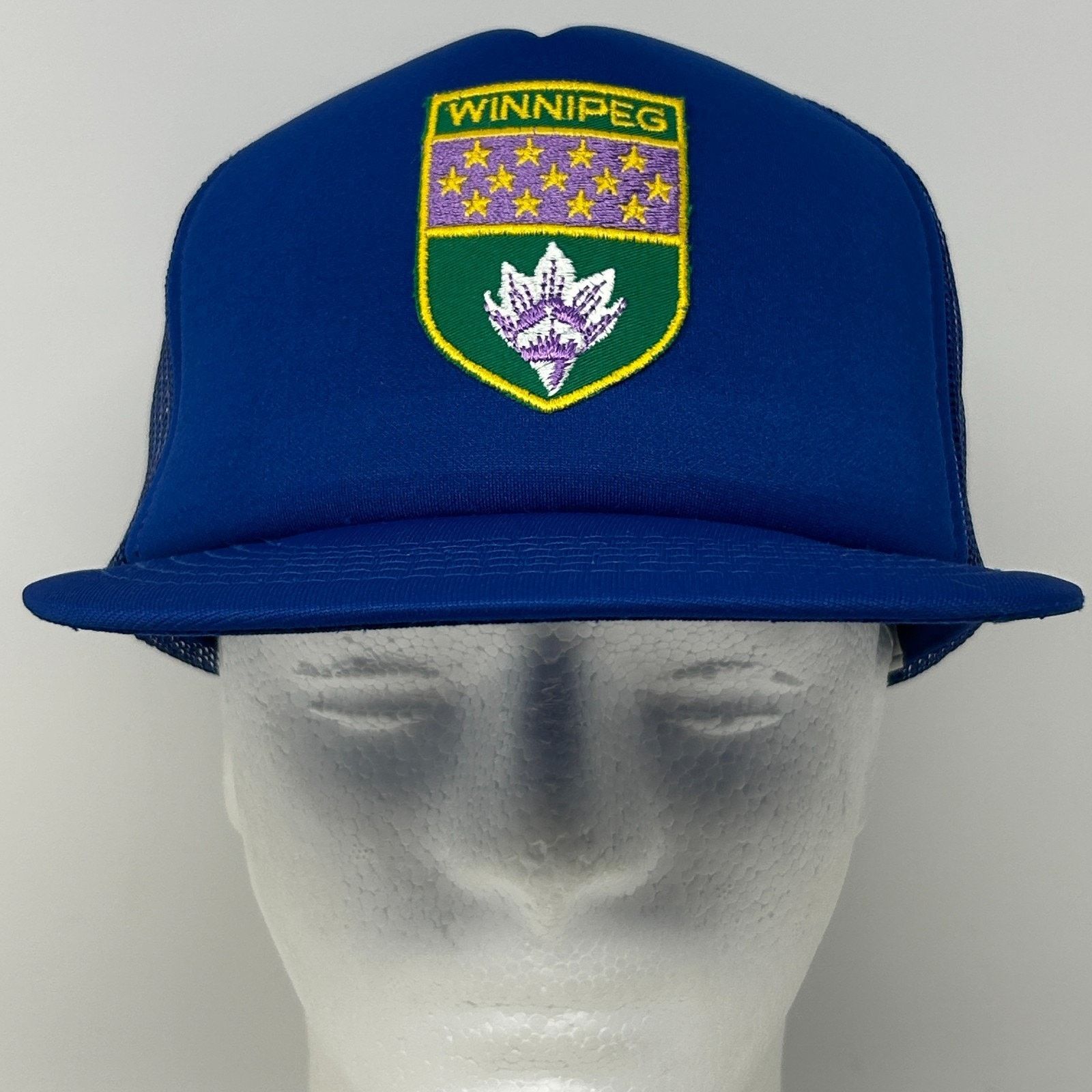 Vintage Vintage 80s Winnipeg Canada Trucker Hat Baseball Cap Size ONE SIZE - 2 Thumbnail
