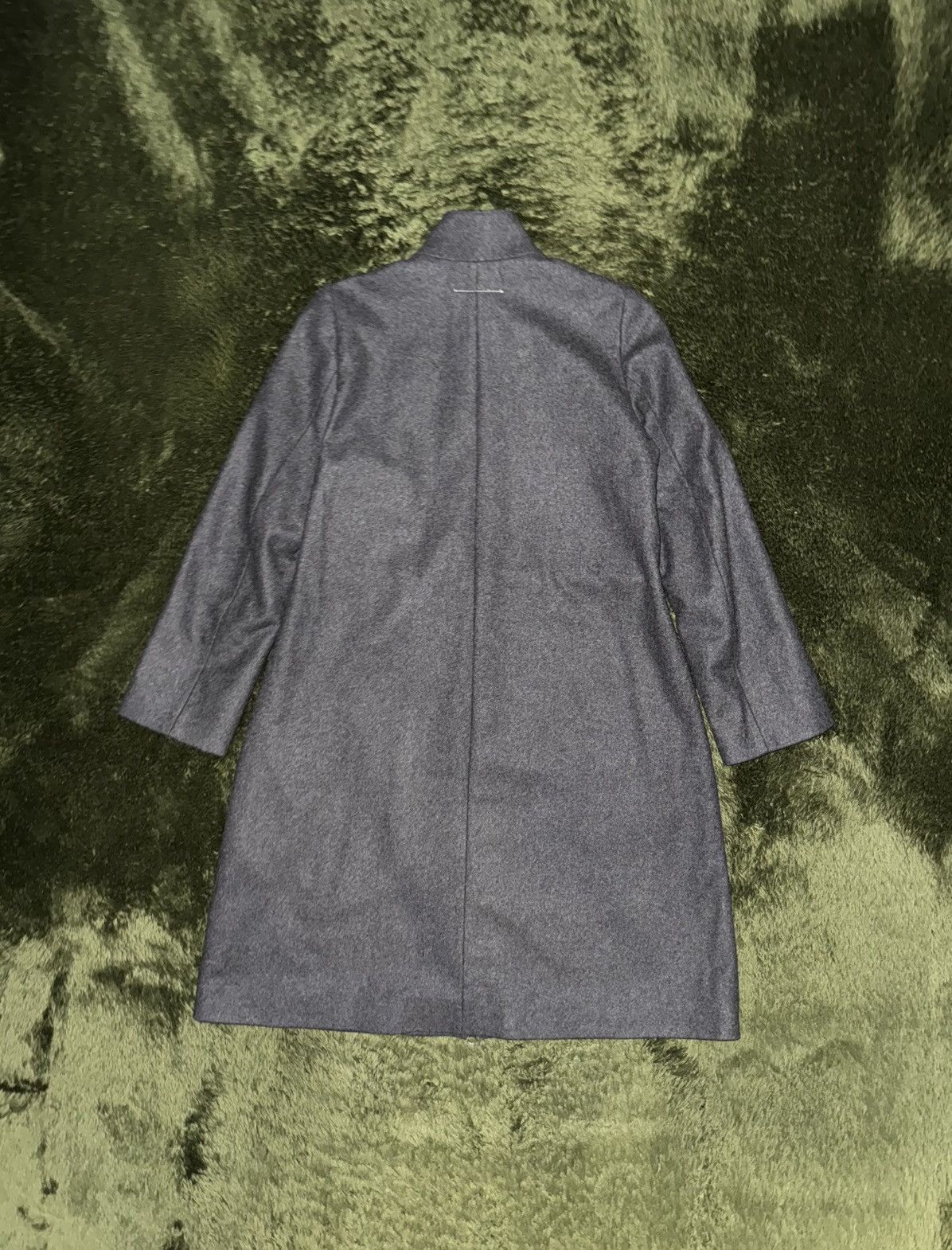 MM6 [38] MM6 Maison Margiela Two-Way Zip Wool Coat Grey Size XS / US 0-2 / IT 36-38 - 9 Thumbnail