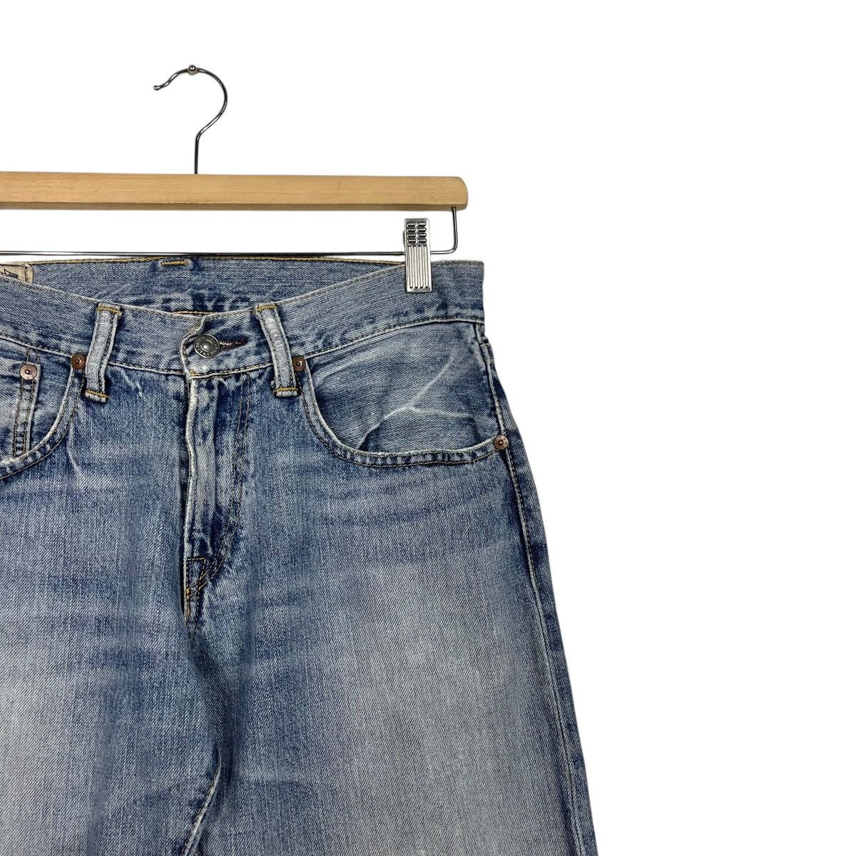 Polo Ralph Lauren Vintage Polo Ralph Lauren Distressed Denim Jeans Size 31" - 5 Thumbnail