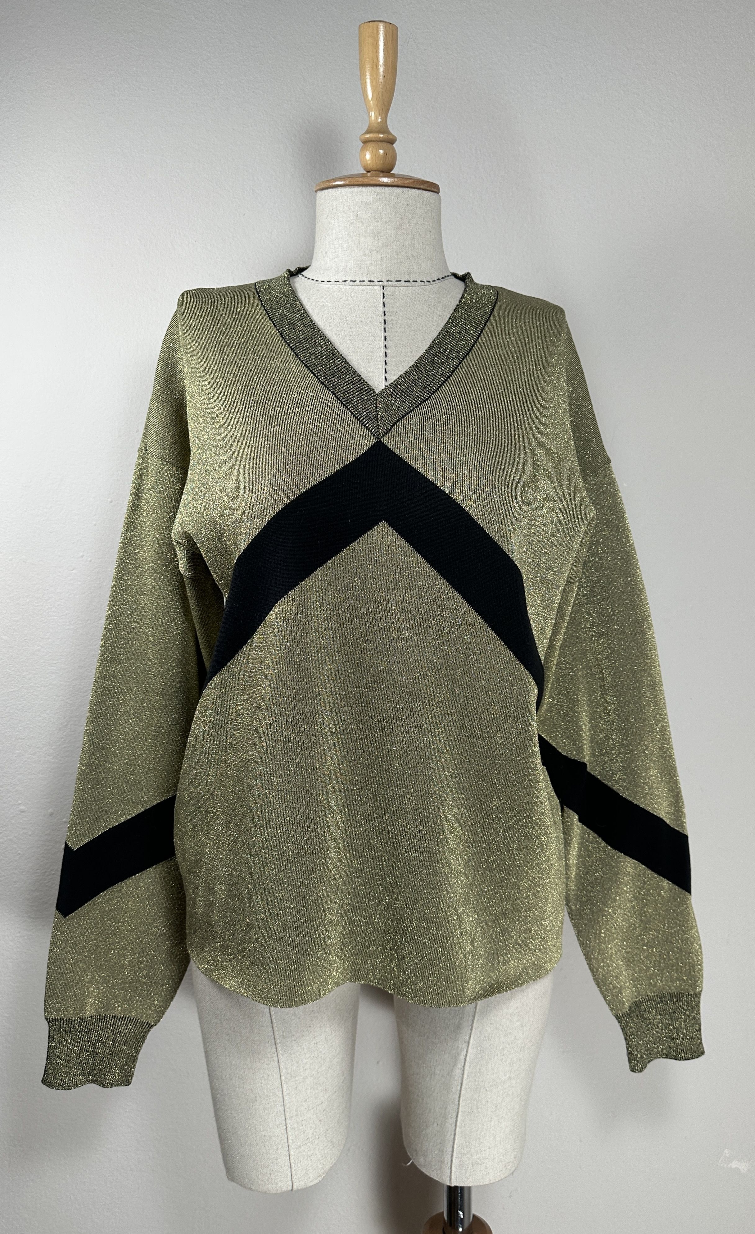 image of Golden Sweater, Women's (Size Medium)