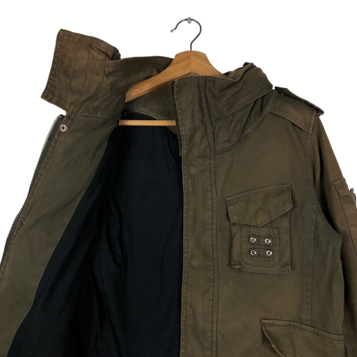 Hysteric Glamour 🔥90’s Vintage Biker Jacket Daily News Japan Made Size US M / EU 48-50 / 2 - 9 Thumbnail