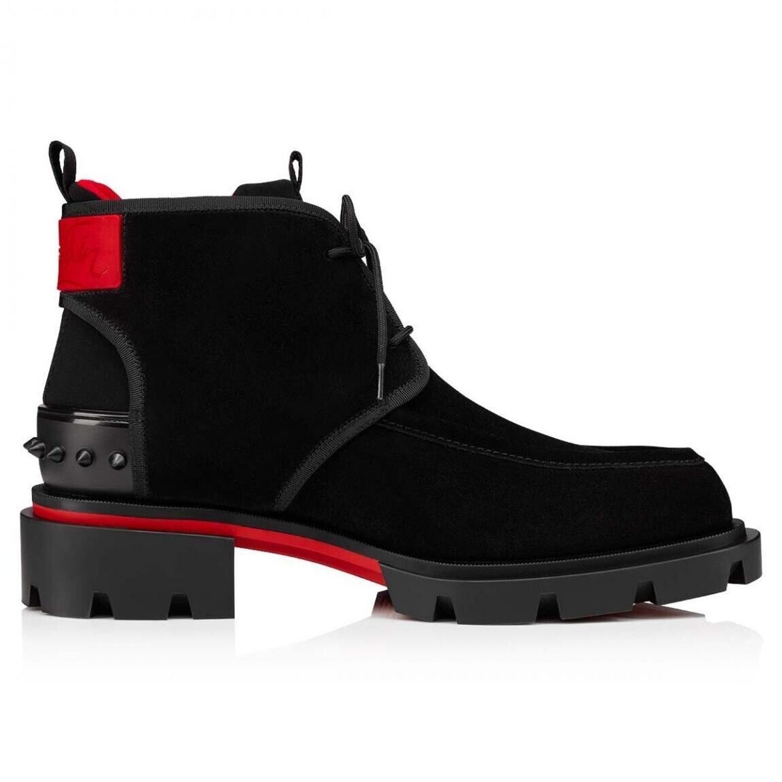 Christian Louboutin Christian Louboutin Mens Suede Combat Lace Up Boot 42 9 Size US 9 / EU 42 - 3 Thumbnail