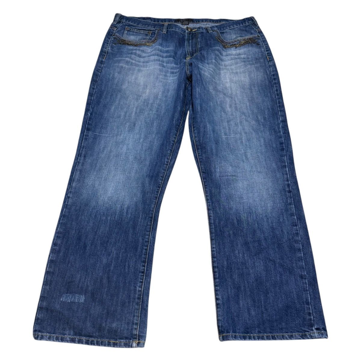 Sean John Sean John Baggy Y2K Logo Jean Pants Men’s 42x33.5 Size US 42 / EU 58 - 5 Thumbnail
