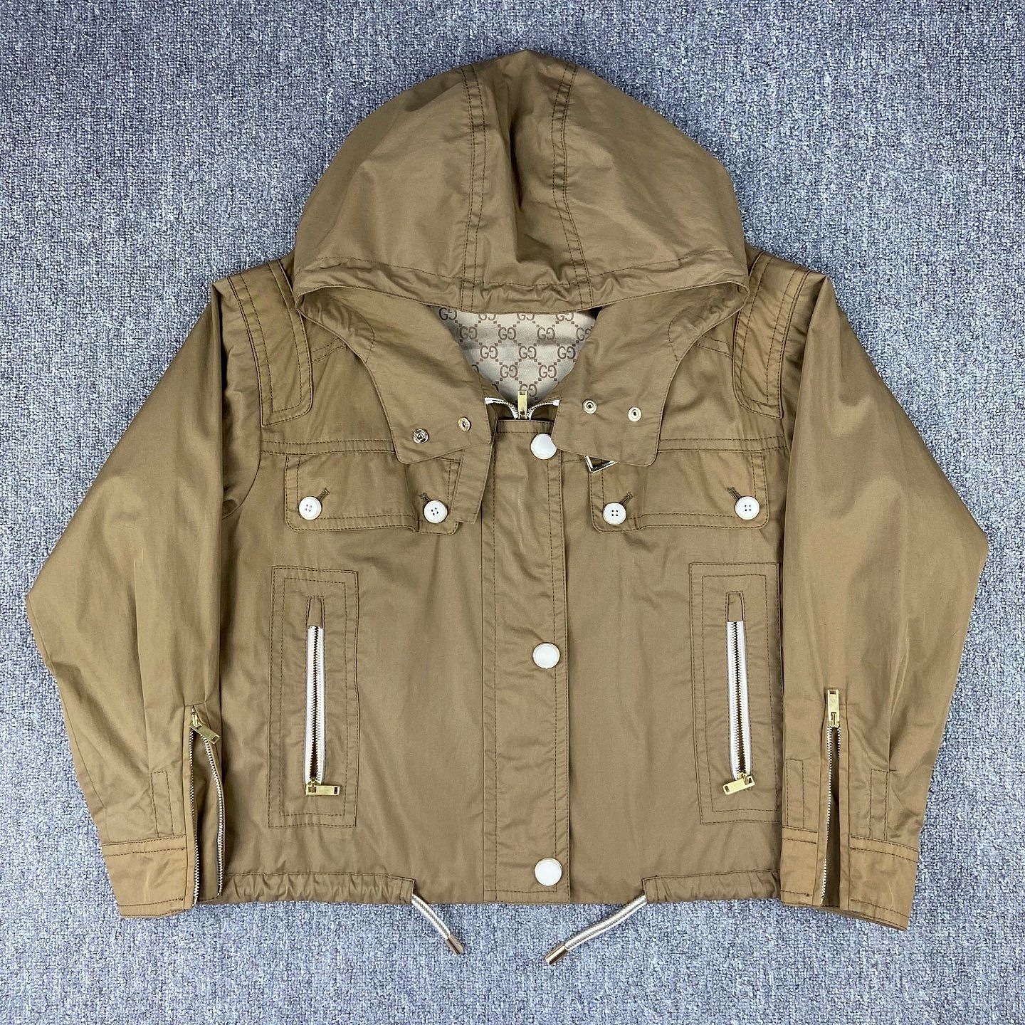 Gucci Gucci Hooded Jacket Size 40 Size S / US 4 / IT 40 - 1 Thumbnail