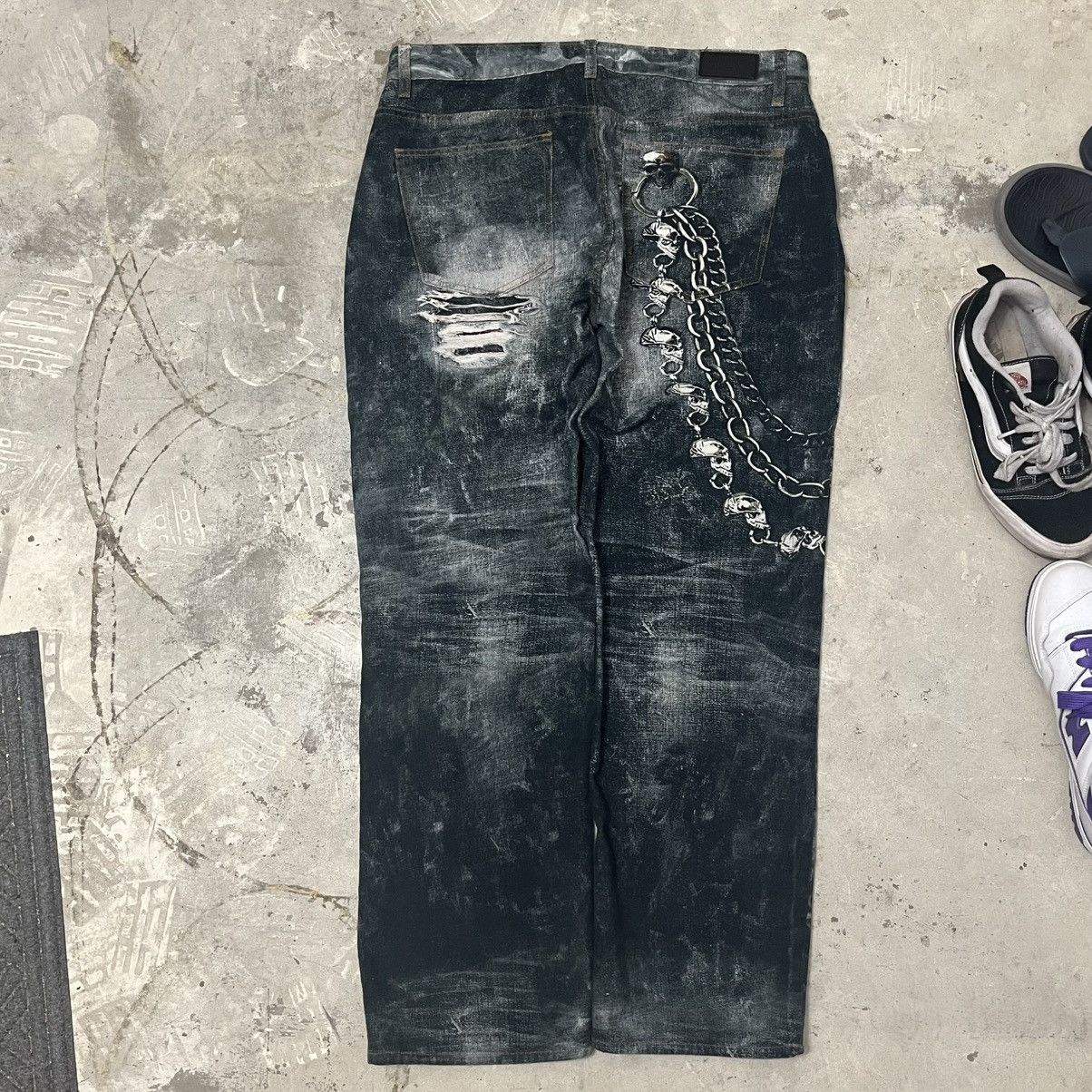 American Heritage Skull Graphic Pants