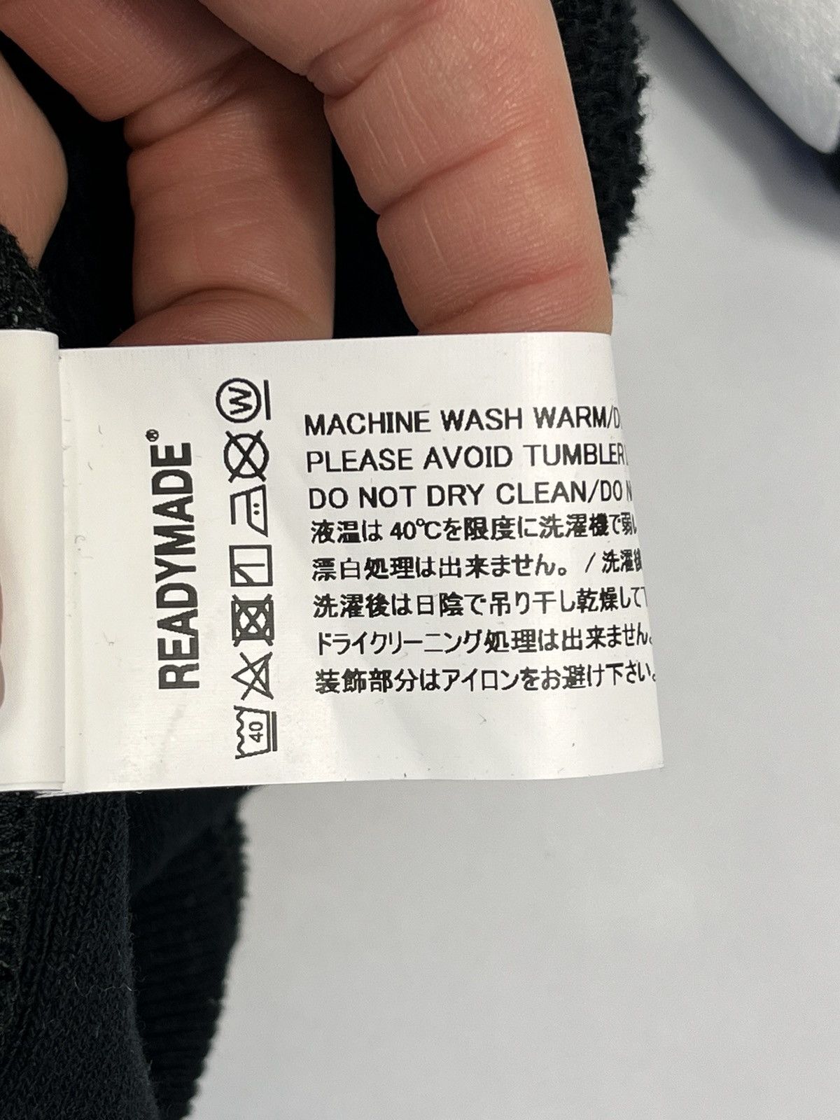 DENIM TEARS × READYMADE LOGO EMBROIDERED HOODIE Size US XL / EU 56 / 4 - 5 Thumbnail