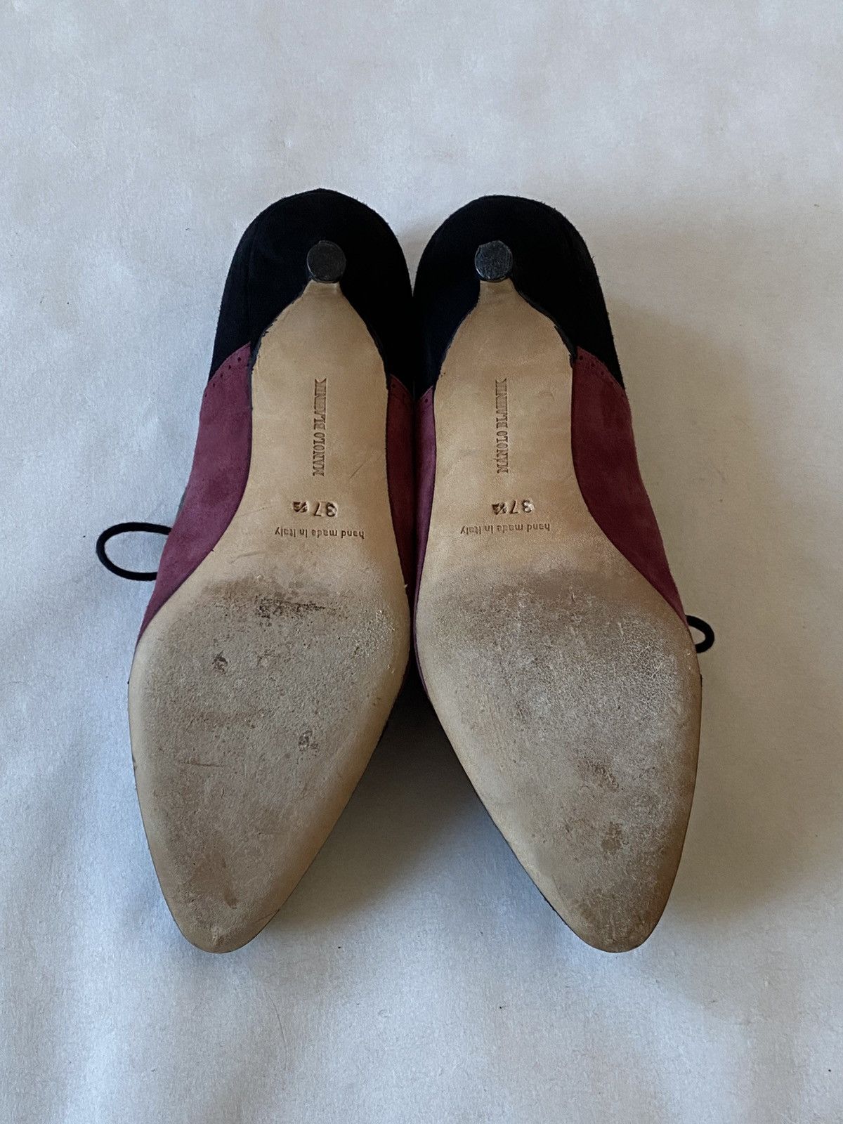 Manolo Blahnik Manolo Blahnik Lace Up Y2K Heels Shoes Size US 7.5 / IT 37.5 - 7 Thumbnail