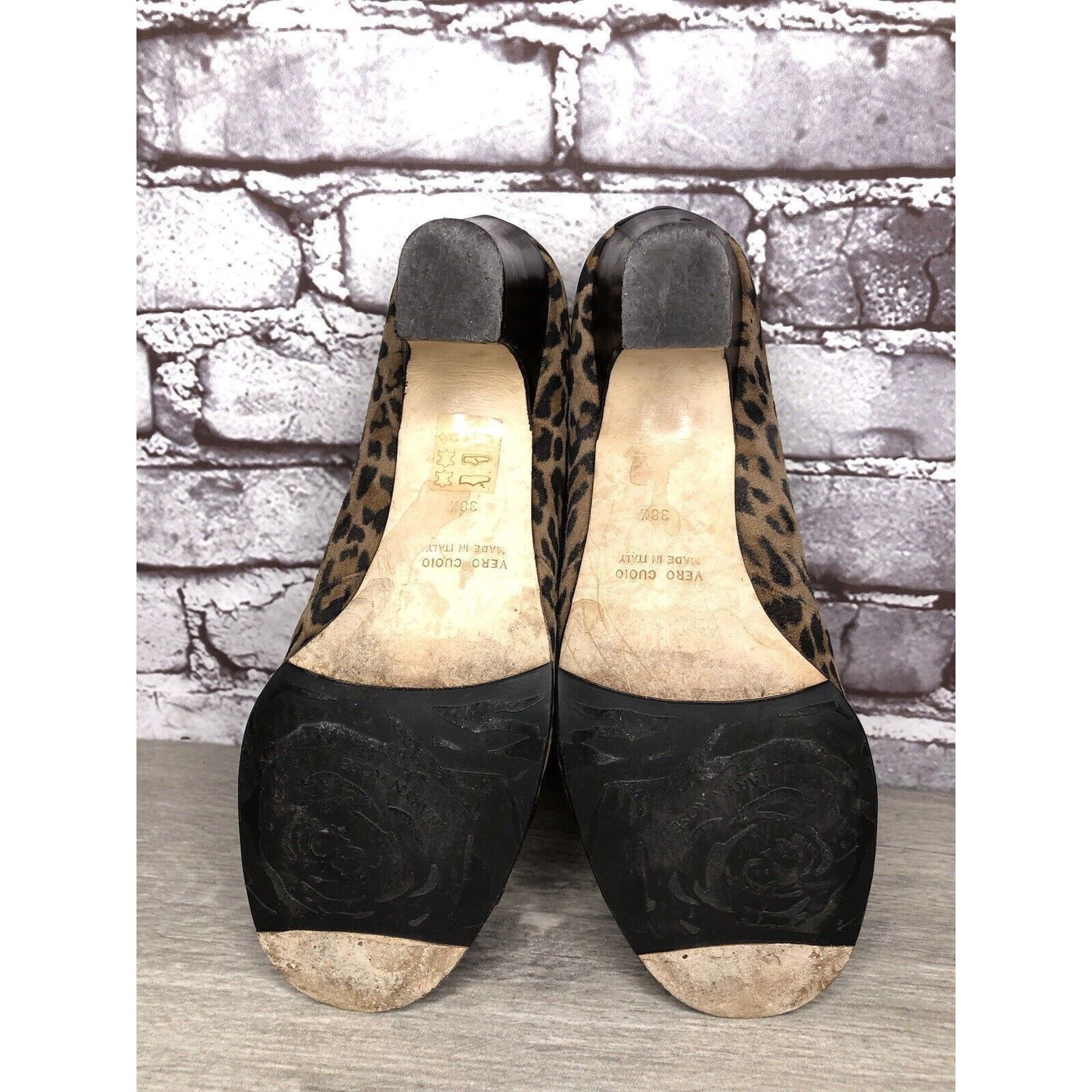 Other Taryn Rose Leopard Print Brown Bow Peep Toe Heels Shoes Wome Size US 9 / IT 39 - 19 Thumbnail