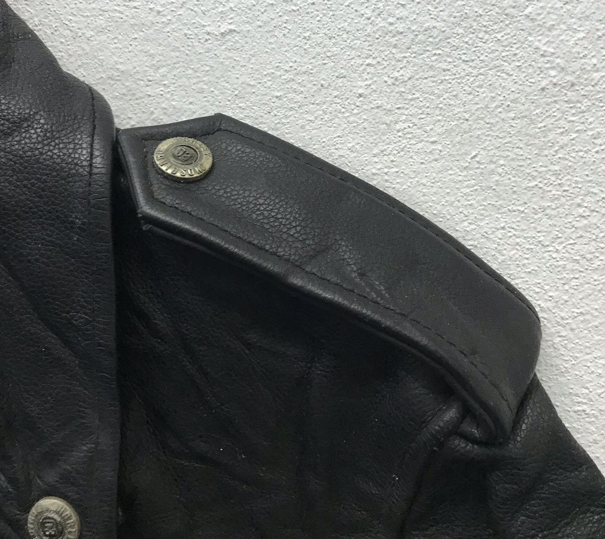 Harley Davidson × Vintage Vintage Harley Davidson Leather Jacket Size US L / EU 52-54 / 3 - 6 Thumbnail