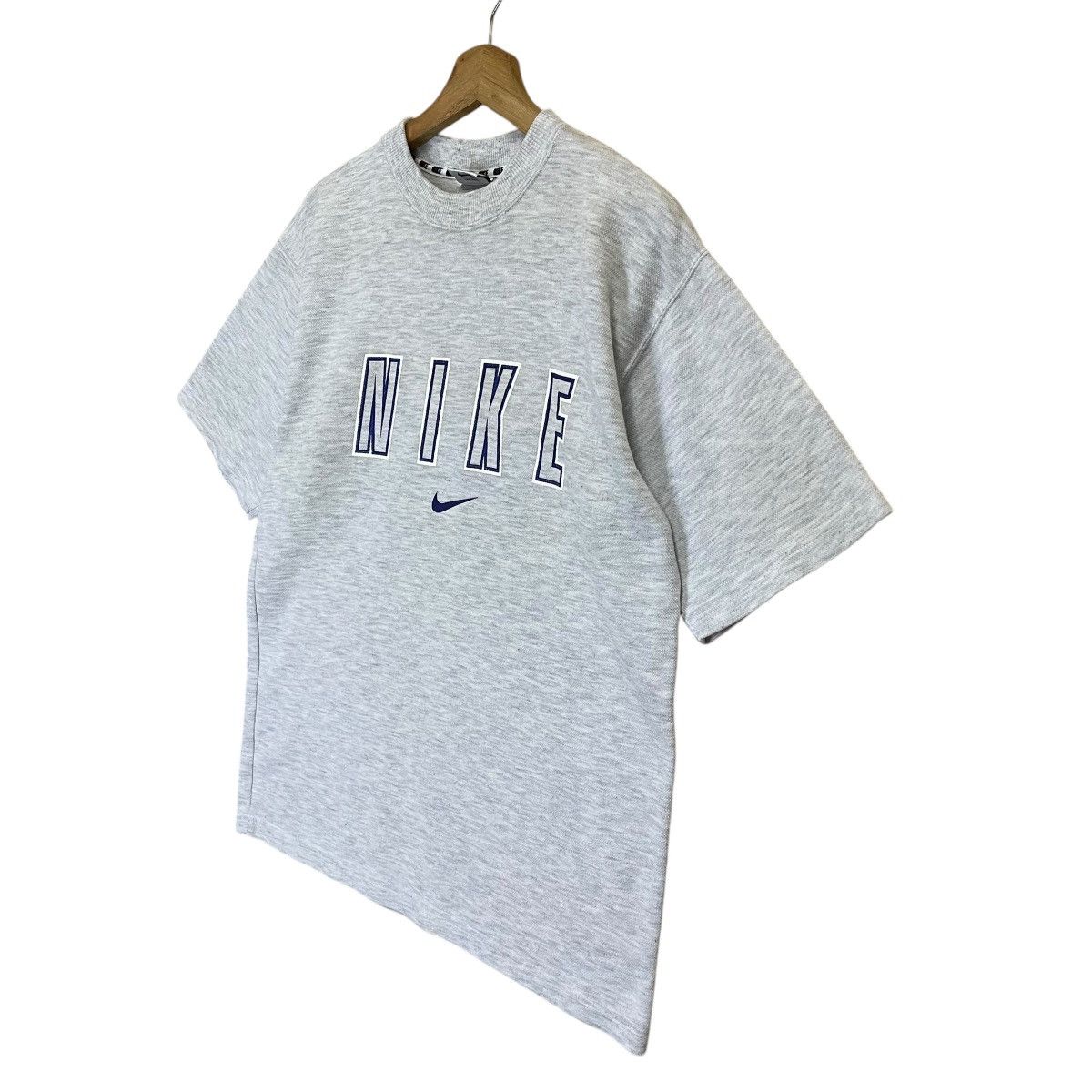 Nike Vintage 90s Nike Embroidered Big Logo Shortsleeve Tee Size US L / EU 52-54 / 3 - 3 Thumbnail
