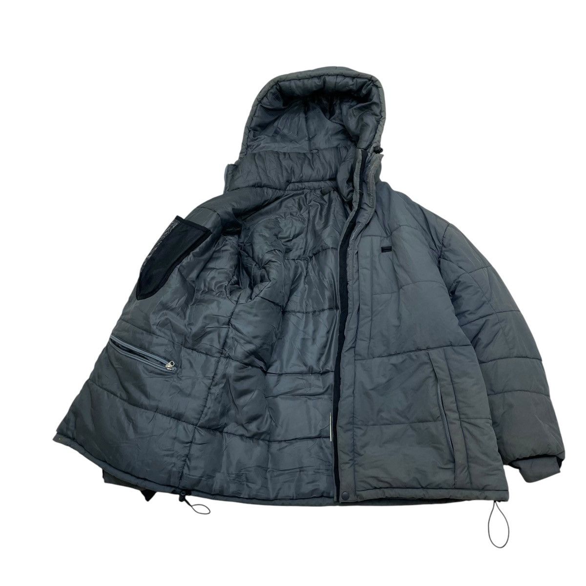 Feathers × Japanese Brand × Vintage Japanese Brand Diffeducation Hooded Puffer Parka Down Jacket Size US M / EU 48-50 / 2 - 4 Thumbnail