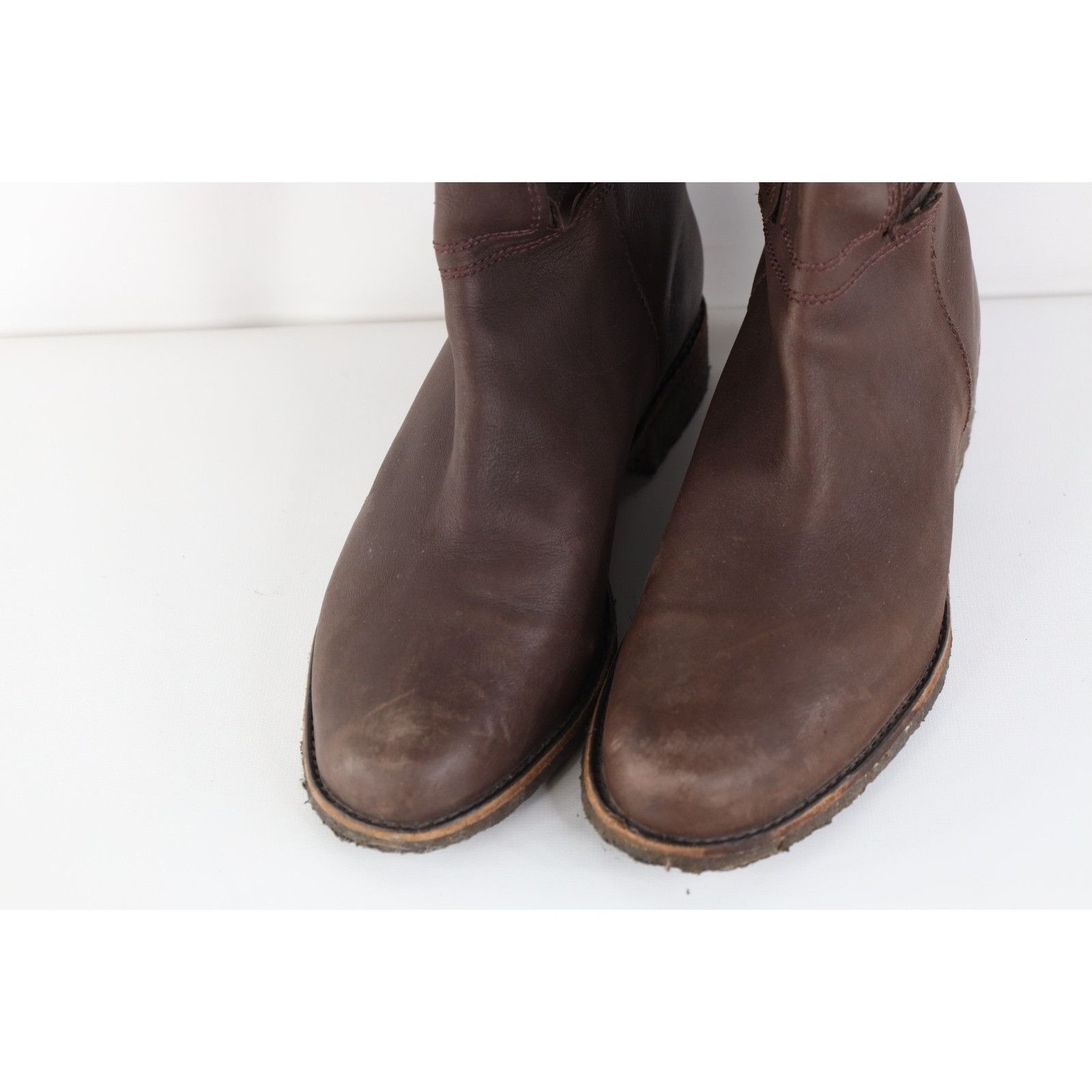 Timberland Vintage 90s Y2K Timberland Suede Leather Riding Boots Size US 10 / IT 40 - 3 Thumbnail