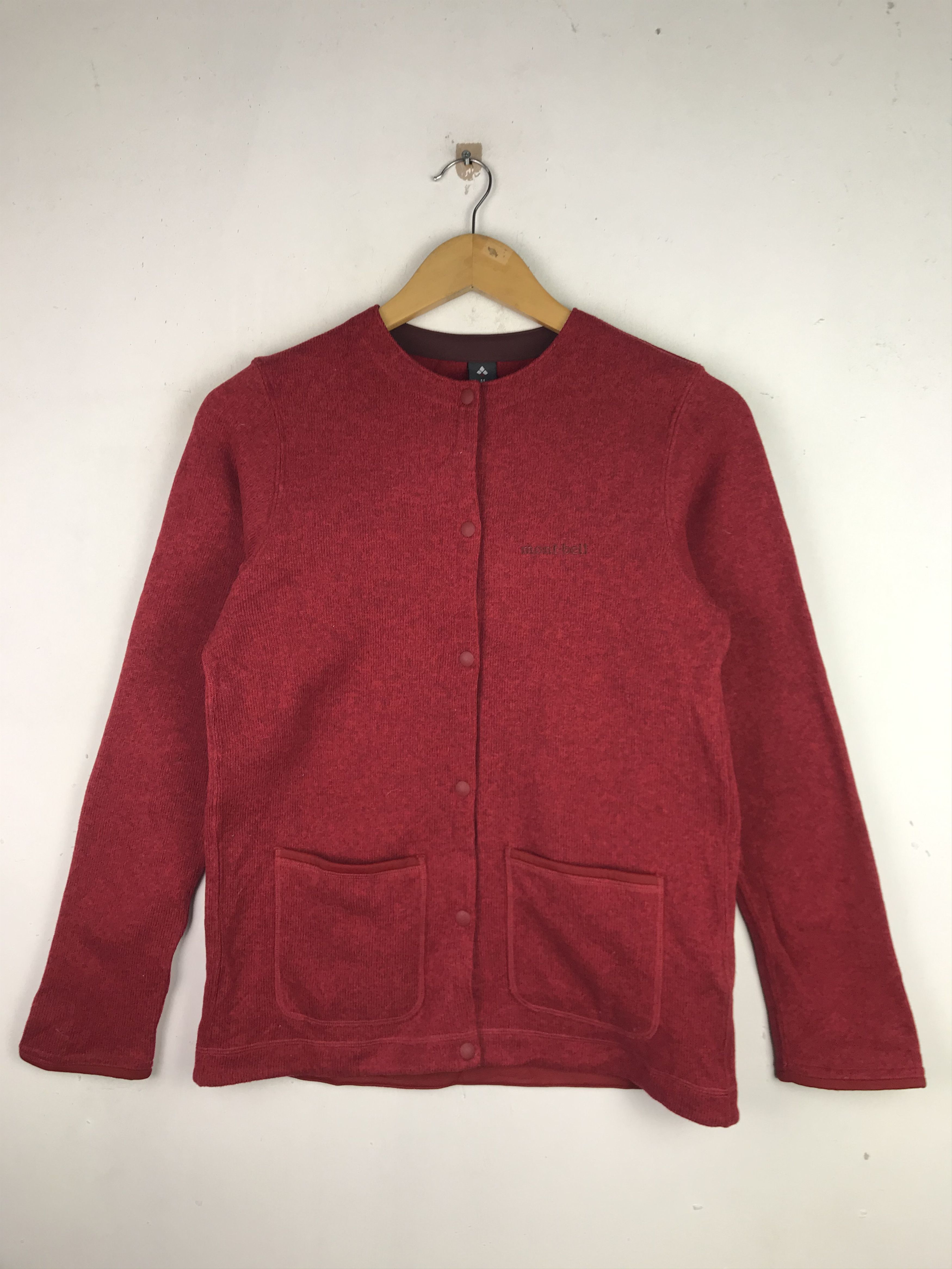 Vintage Montbell Full Button Fleece jacket