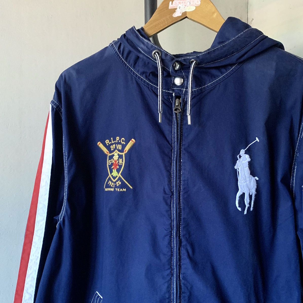 Polo Ralph Lauren 90s RALPH LAUREN R.L.P.C VIII Rowing Jacket Size US L / EU 52-54 / 3 - 4 Thumbnail