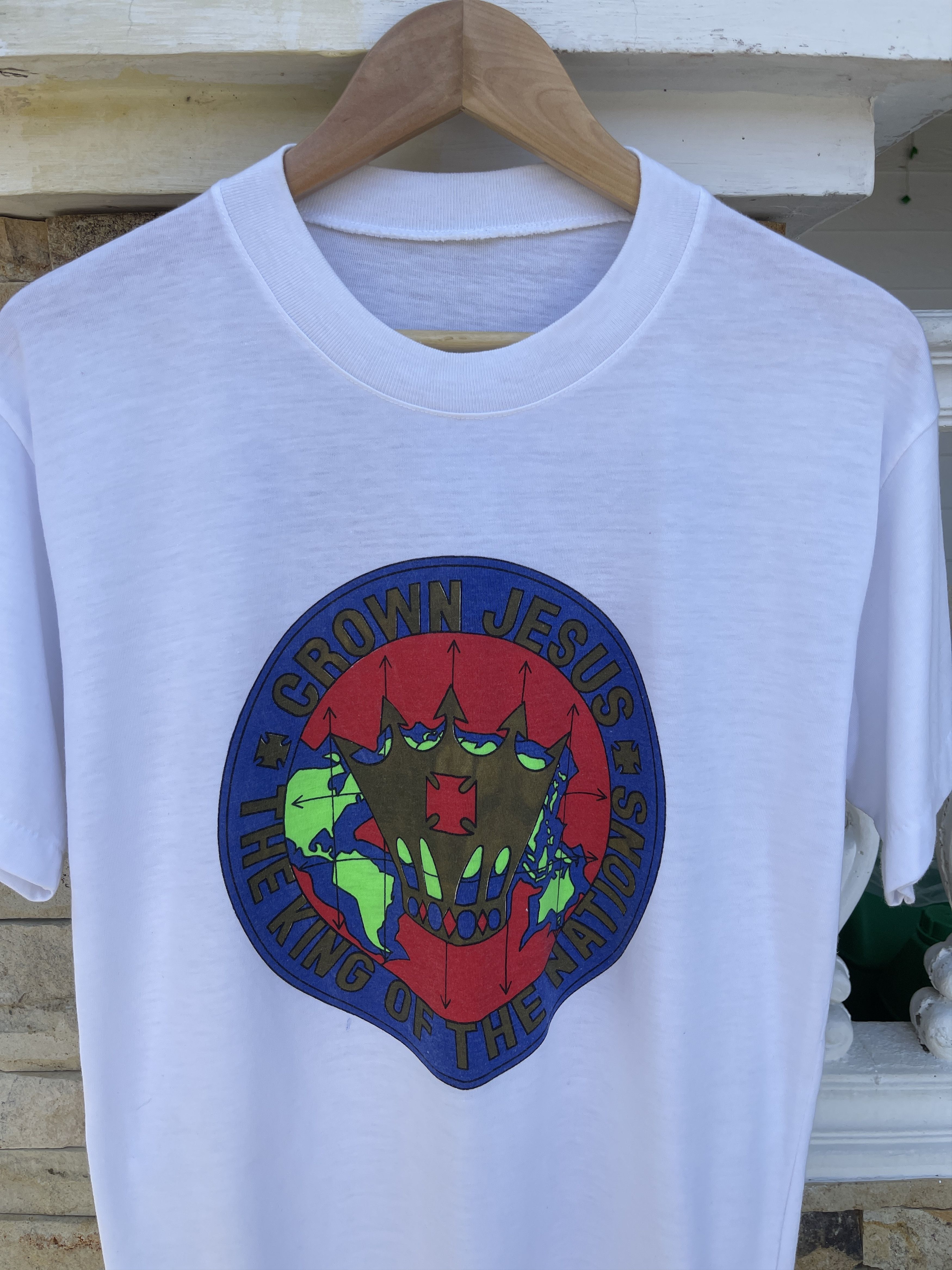 Other Last Drop🔥Rare🔥Vintage 90s Jesus Festival Of Praise T-Shirt Size US M / EU 48-50 / 2 - 1 Thumbnail
