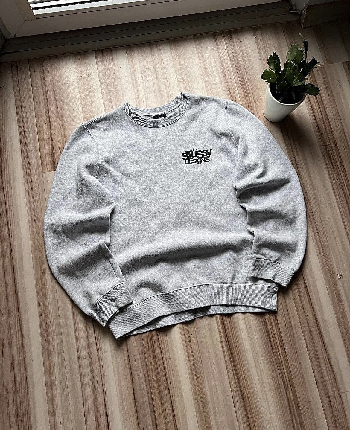 Stussy stüssy crewneck sweatshirt y2k swag rap Size US S / EU 44-46 / 1 - 1 Thumbnail